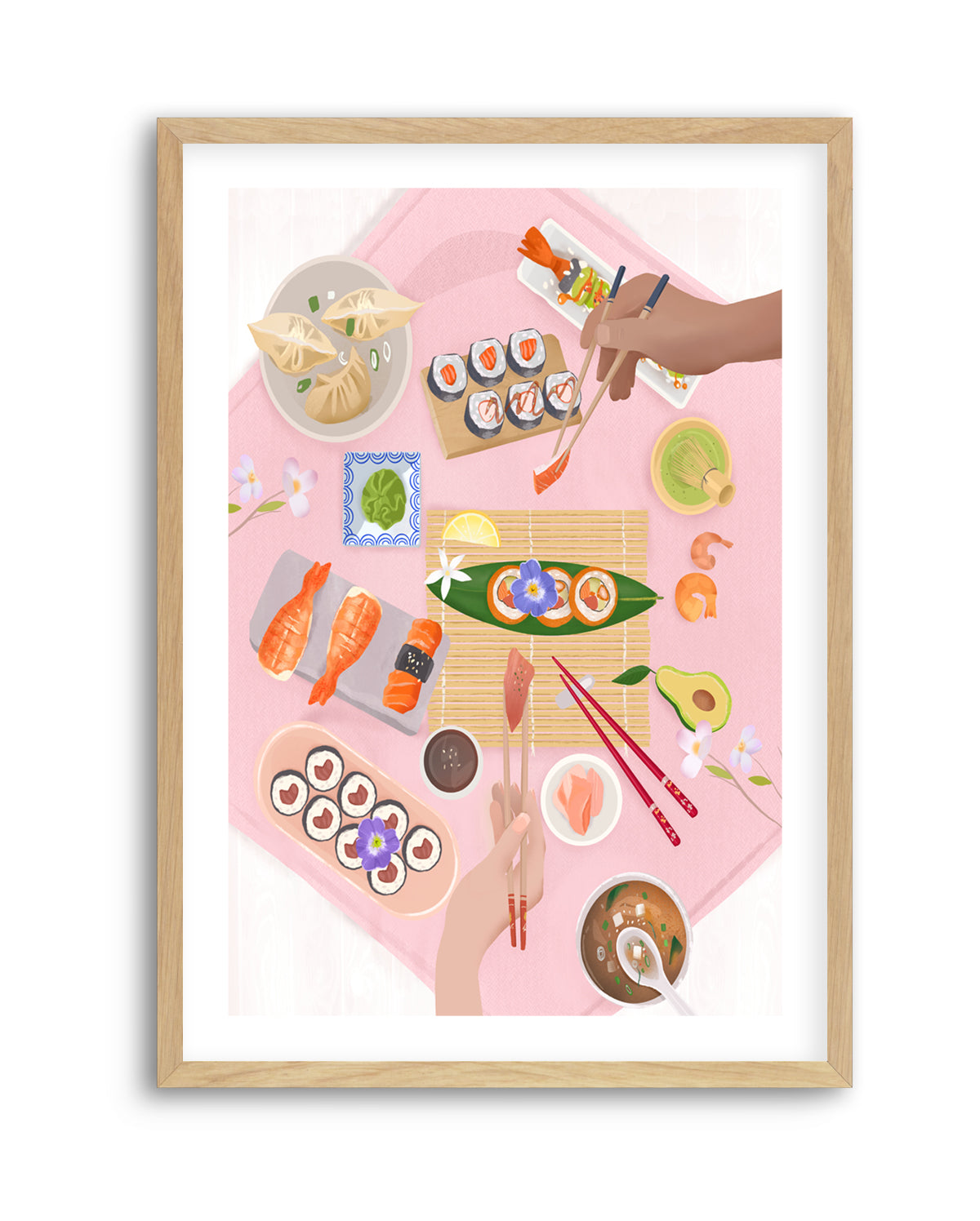 Sushi Brunch by Petra Lizde | Art Print
