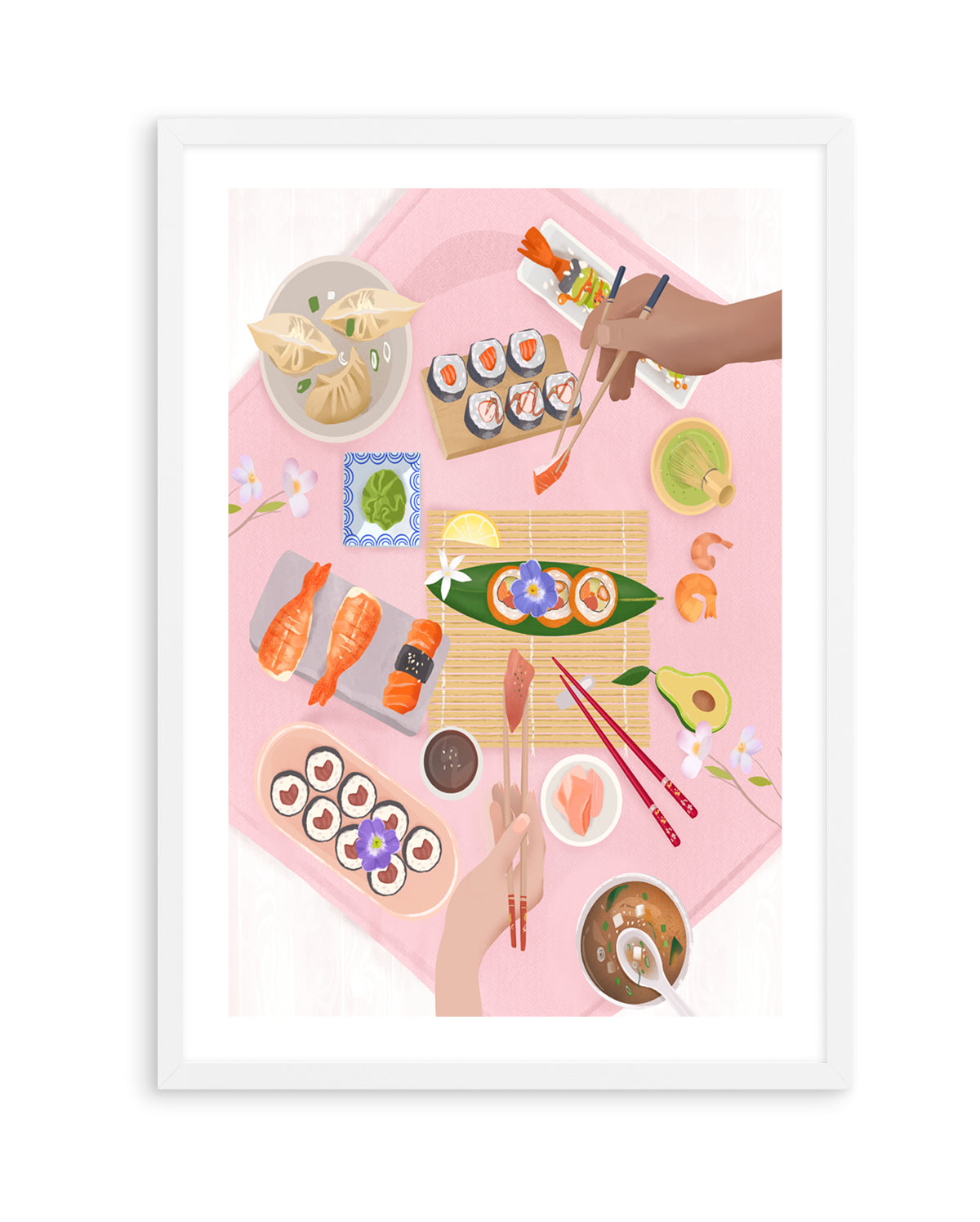 Sushi Brunch by Petra Lizde | Art Print