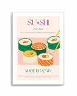 Sushi By Nazma Khokbar | Art Print