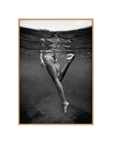 Suspended | Framed Canvas Wall Art