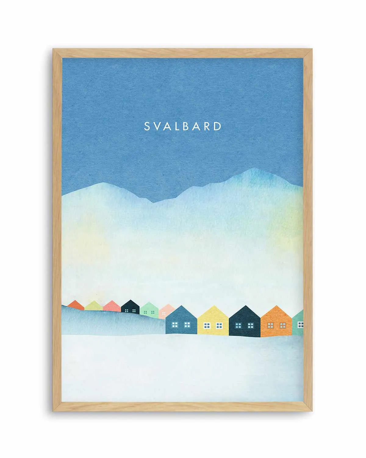 Svalbard by Henry Rivers Art Print from Olive et Oriel where you can shop wallpaper and artworks online