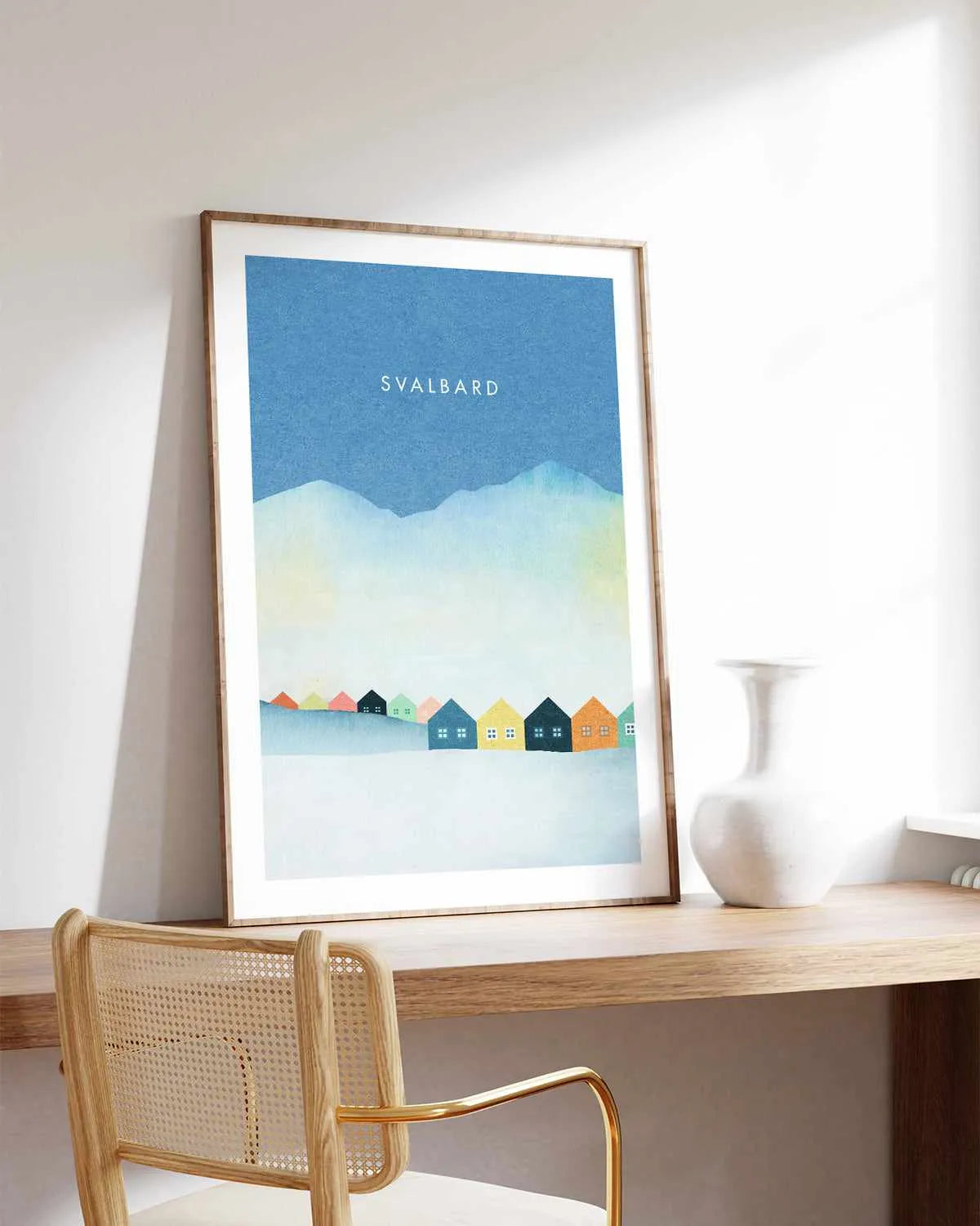 Svalbard by Henry Rivers Art Print from Olive et Oriel where you can shop wallpaper and artworks online