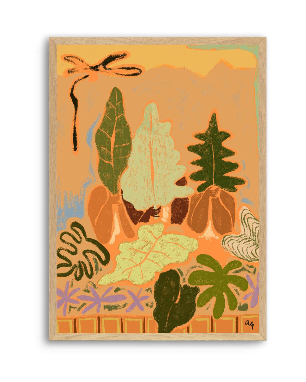 Sway In The Breeze by Arty Guava | Art Print from Olive et Oriel where you can shop wallpaper and artworks online