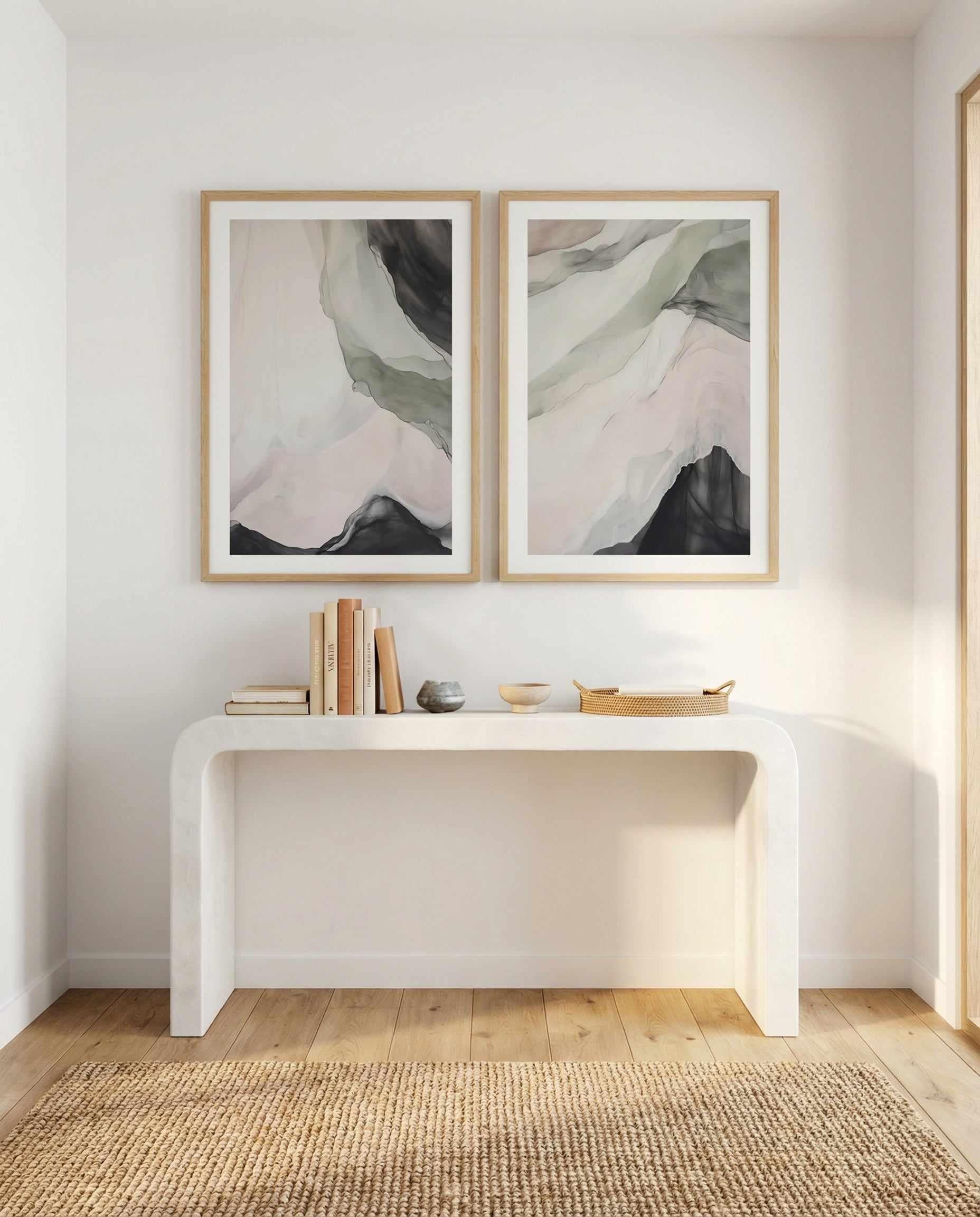Sway I & II Art Print Set of 2 | Matching Wall Art from Olive et Oriel where you can shop wallpaper and artworks online