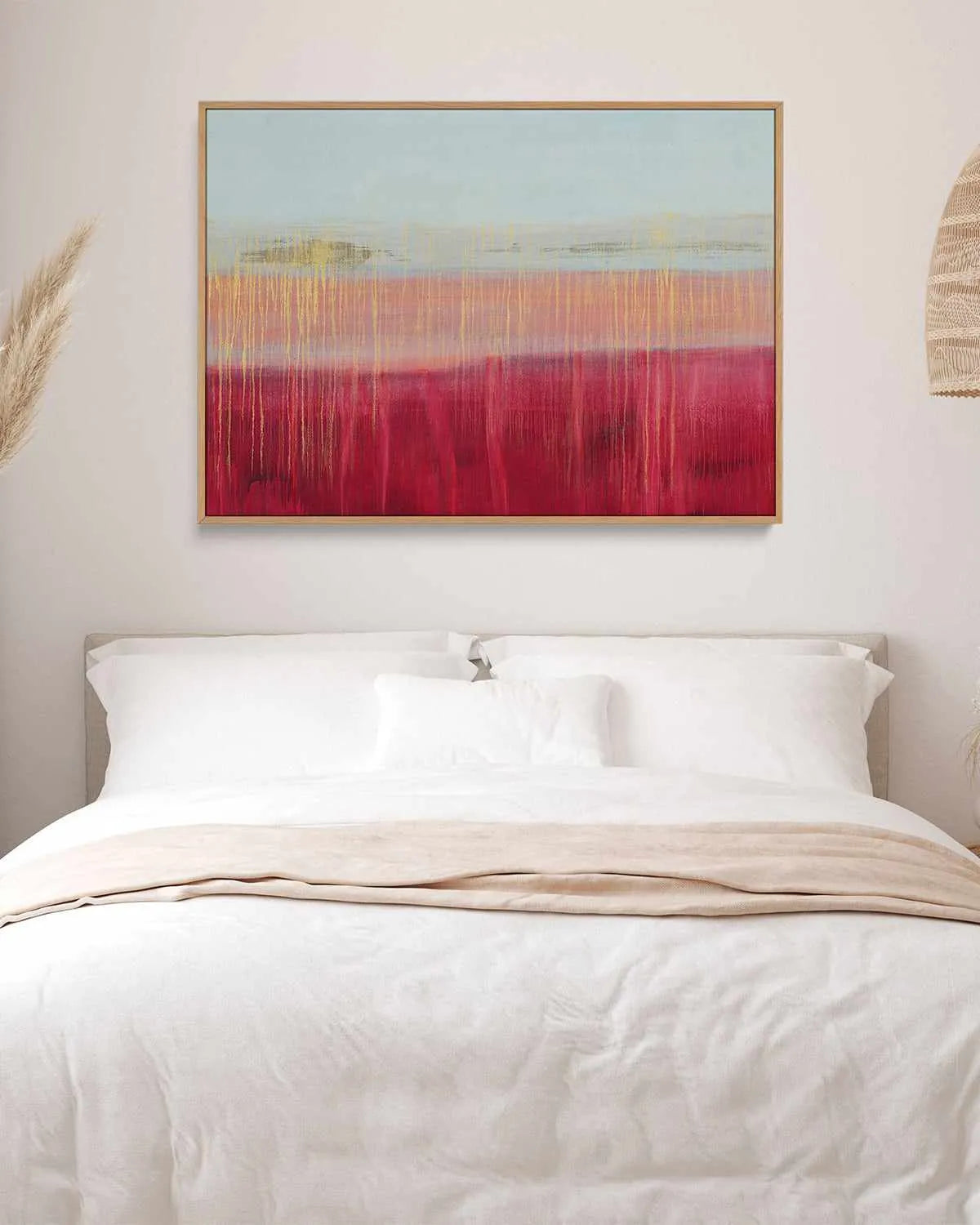 Sweet Canopy II | Framed Canvas Art Print from Olive et Oriel where you can shop wallpaper and artworks online