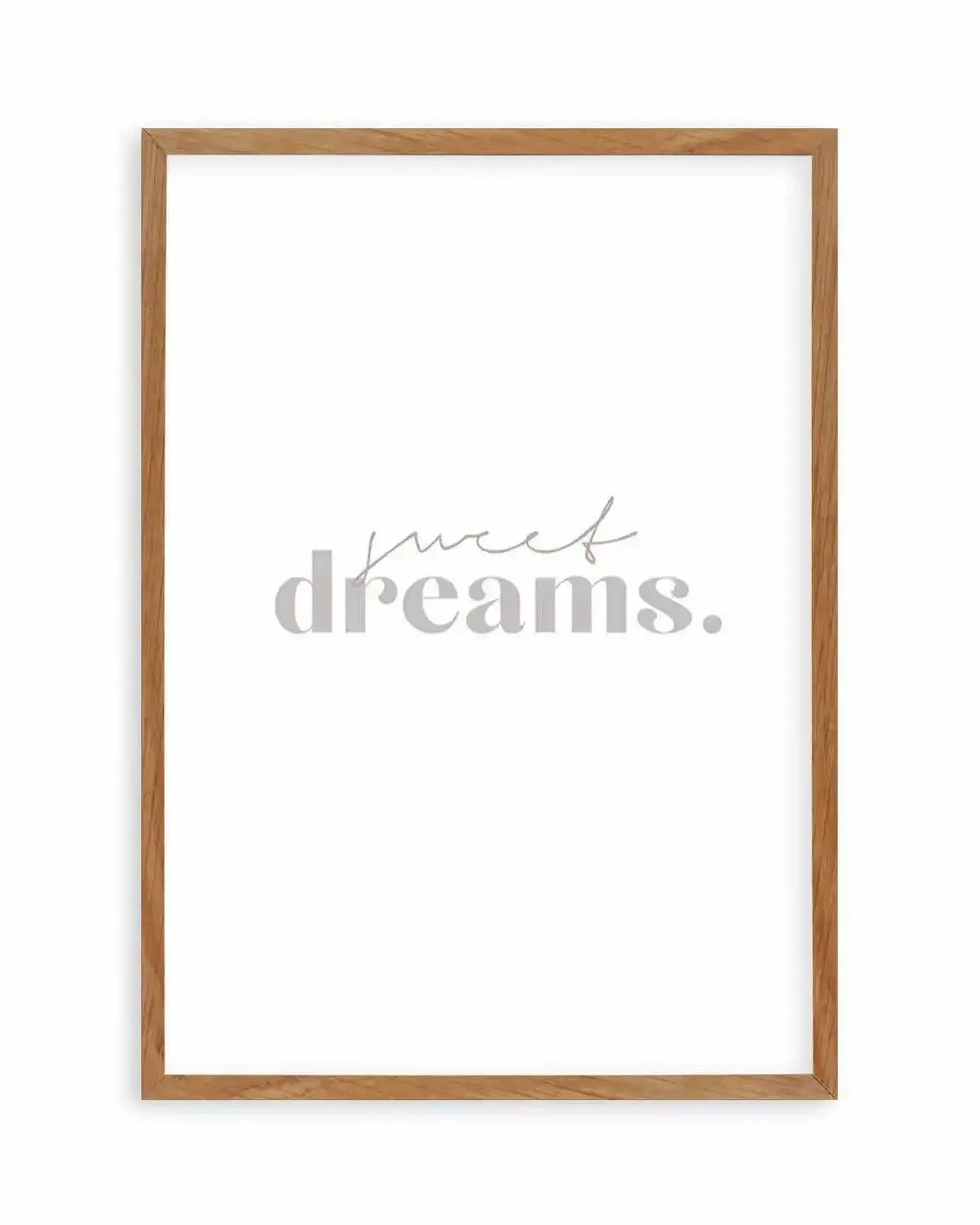 Sweet Dreams Art Print from Olive et Oriel where you can shop wallpaper and artworks online
