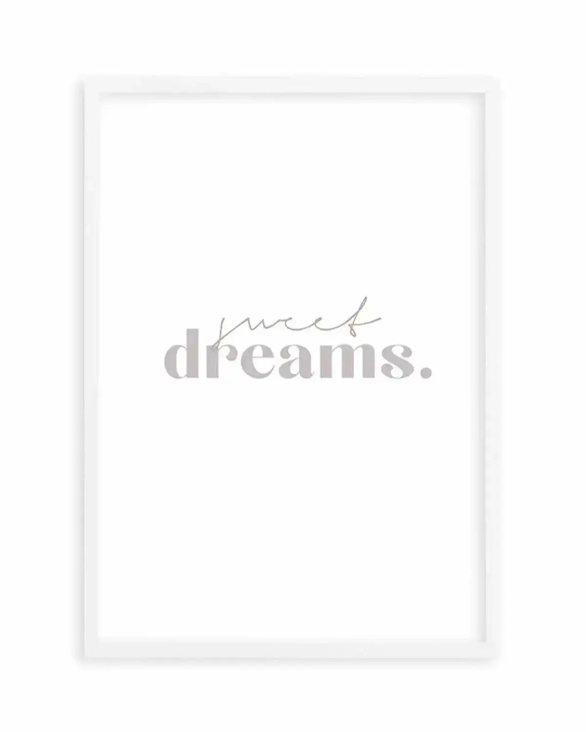 Sweet Dreams Art Print from Olive et Oriel where you can shop wallpaper and artworks online