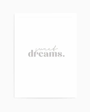 Sweet Dreams Art Print from Olive et Oriel where you can shop wallpaper and artworks online