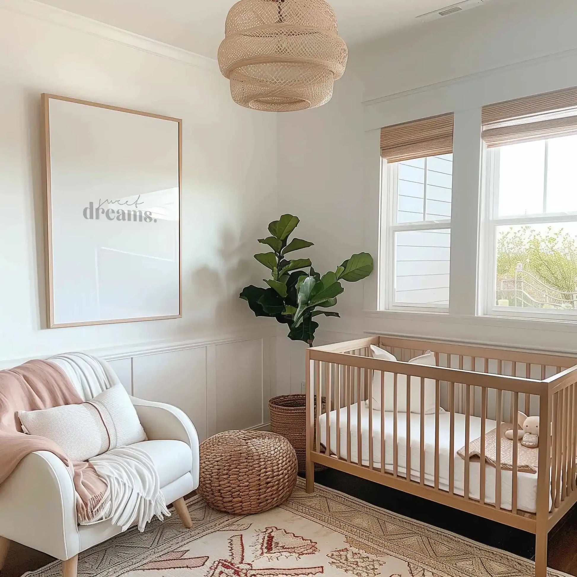 Sweet Dreams Art Print from Olive et Oriel where you can shop wallpaper and artworks online