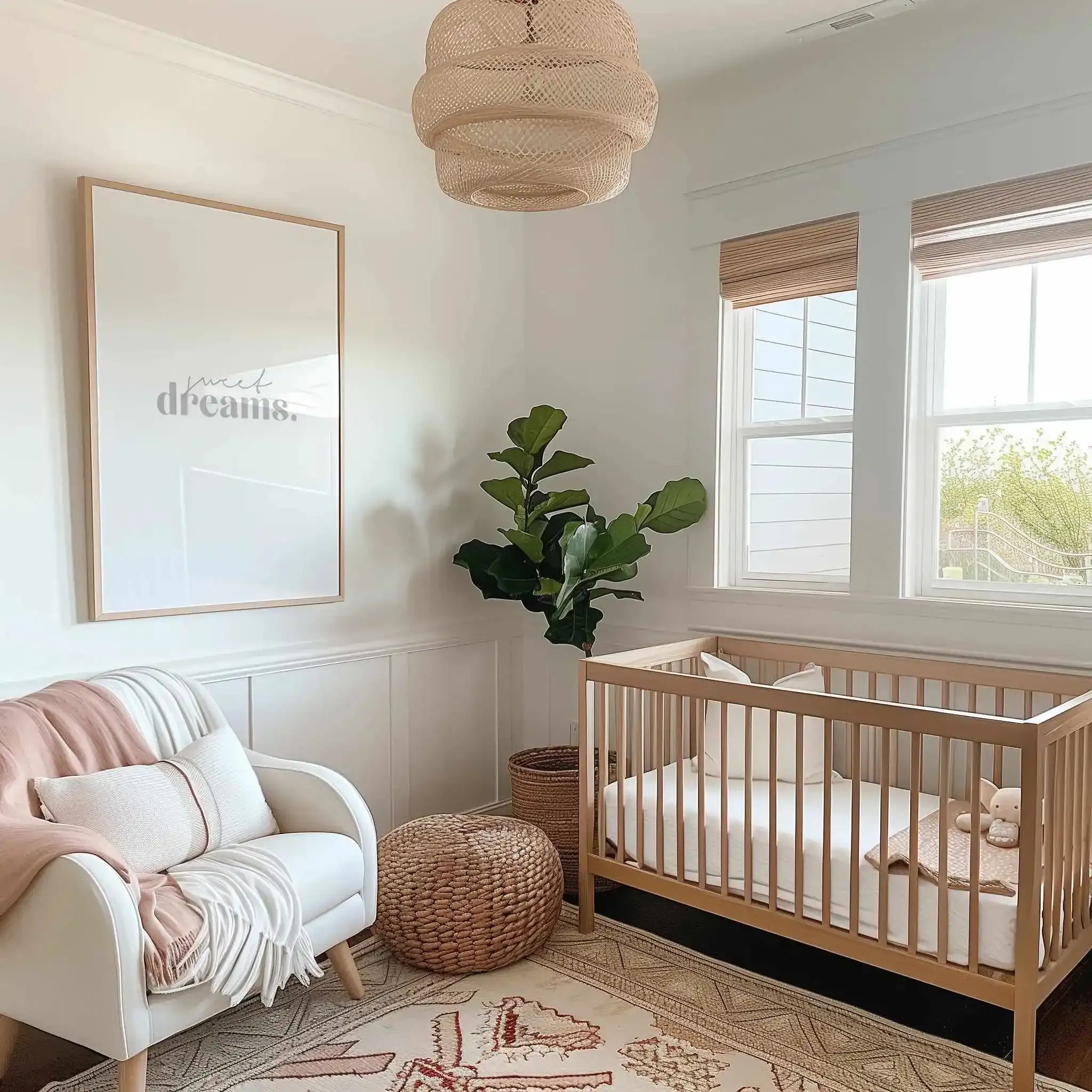 Sweet Dreams Art Print from Olive et Oriel where you can shop wallpaper and artworks online