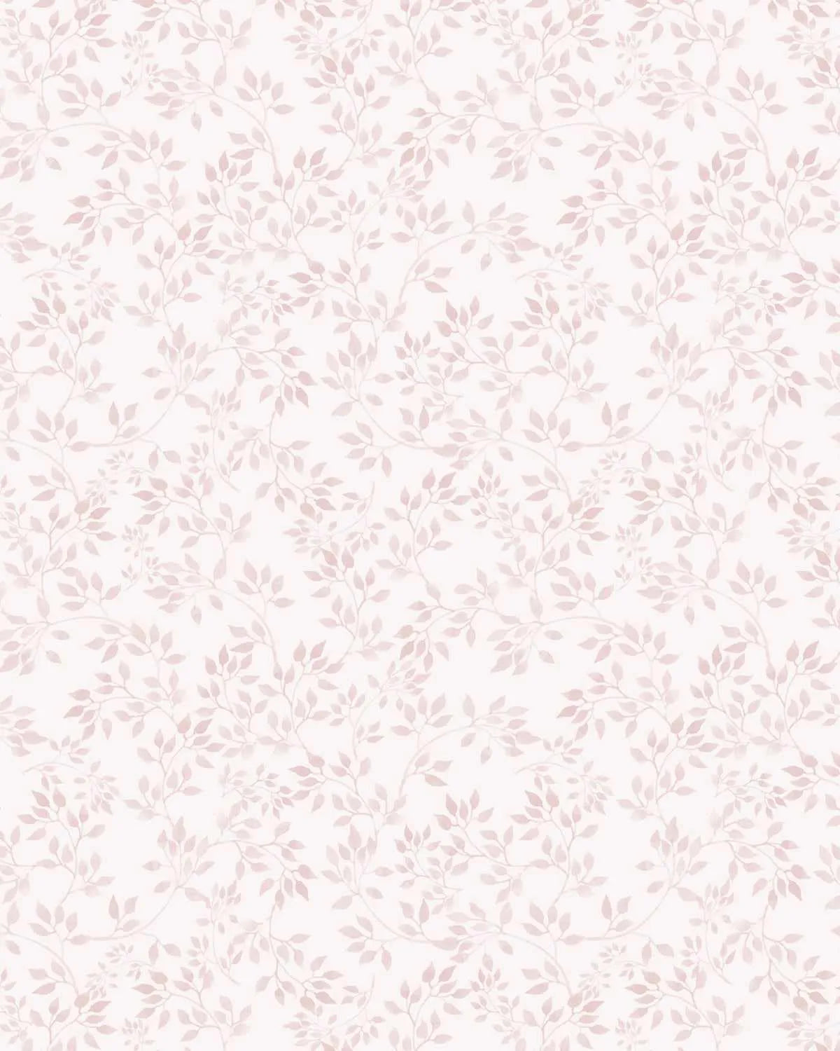 Sweet Leaves In Dusty Pink Wallpaper-Wallpaper-Buy Kids Removable Wallpaper Online Our Custom Made Children√¢‚Ç¨‚Ñ¢s Wallpapers Are A Fun Way To Decorate And Enhance Boys Bedroom Decor And Girls Bedrooms They Are An Amazing Addition To Your Kids Bedroom Walls Our Collection of Kids Wallpaper Is Sure To Transform Your Kids Rooms Interior Style From Pink Wallpaper To Dinosaur Wallpaper Even Marble Wallpapers For Teen Boys Shop Peel And Stick Wallpaper Online Today With Olive et Oriel