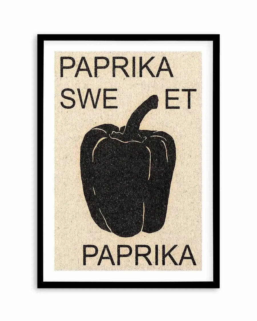 Sweet Paprika by David Schmitt Art Print from Olive et Oriel where you can shop wallpaper and artworks online