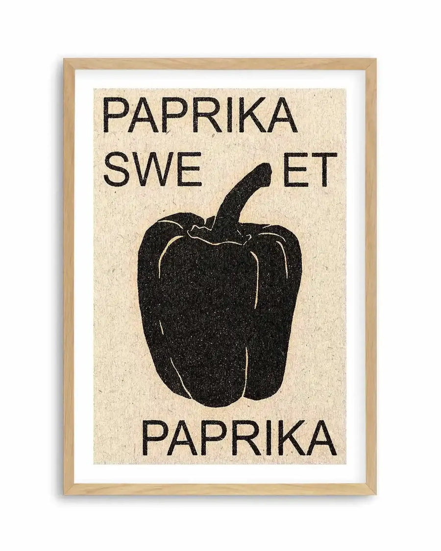Sweet Paprika by David Schmitt Art Print from Olive et Oriel where you can shop wallpaper and artworks online