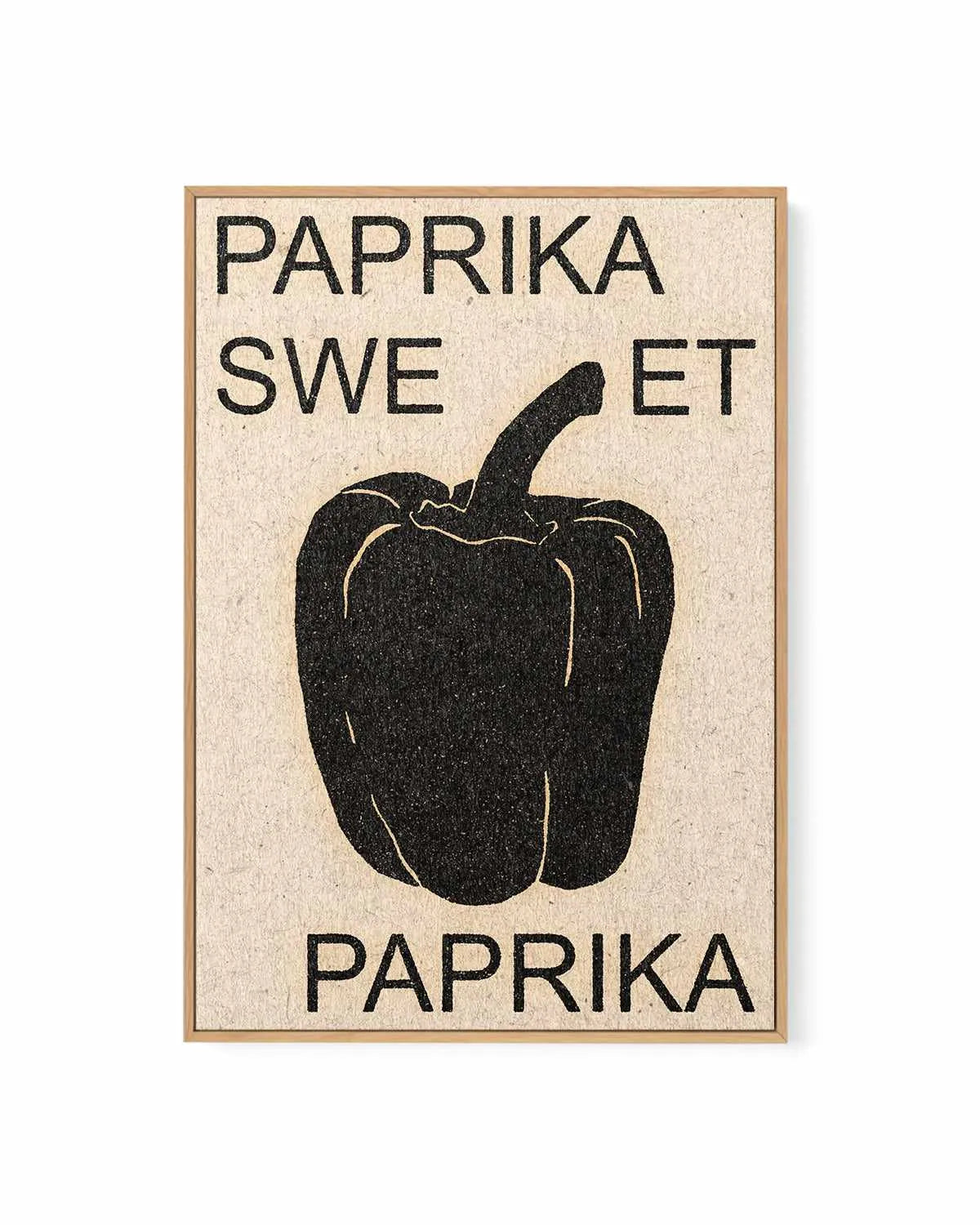Sweet Paprika by David Schmitt | Framed Canvas Art Print from Olive et Oriel where you can shop wallpaper and artworks online
