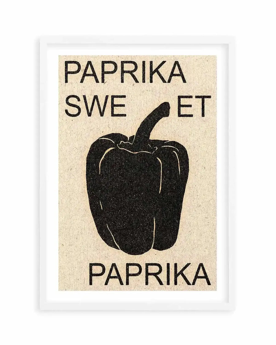 Sweet Paprika by David Schmitt Art Print from Olive et Oriel where you can shop wallpaper and artworks online
