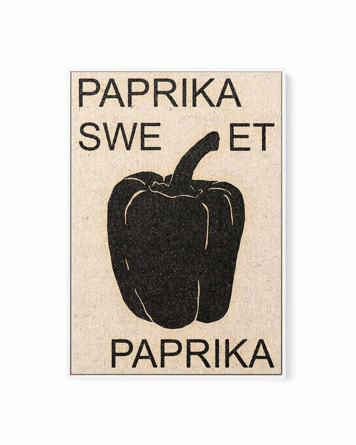 Sweet Paprika by David Schmitt | Framed Canvas Art Print from Olive et Oriel where you can shop wallpaper and artworks online