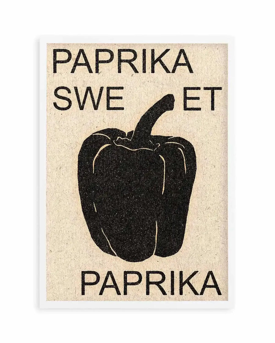 Sweet Paprika by David Schmitt Art Print from Olive et Oriel where you can shop wallpaper and artworks online