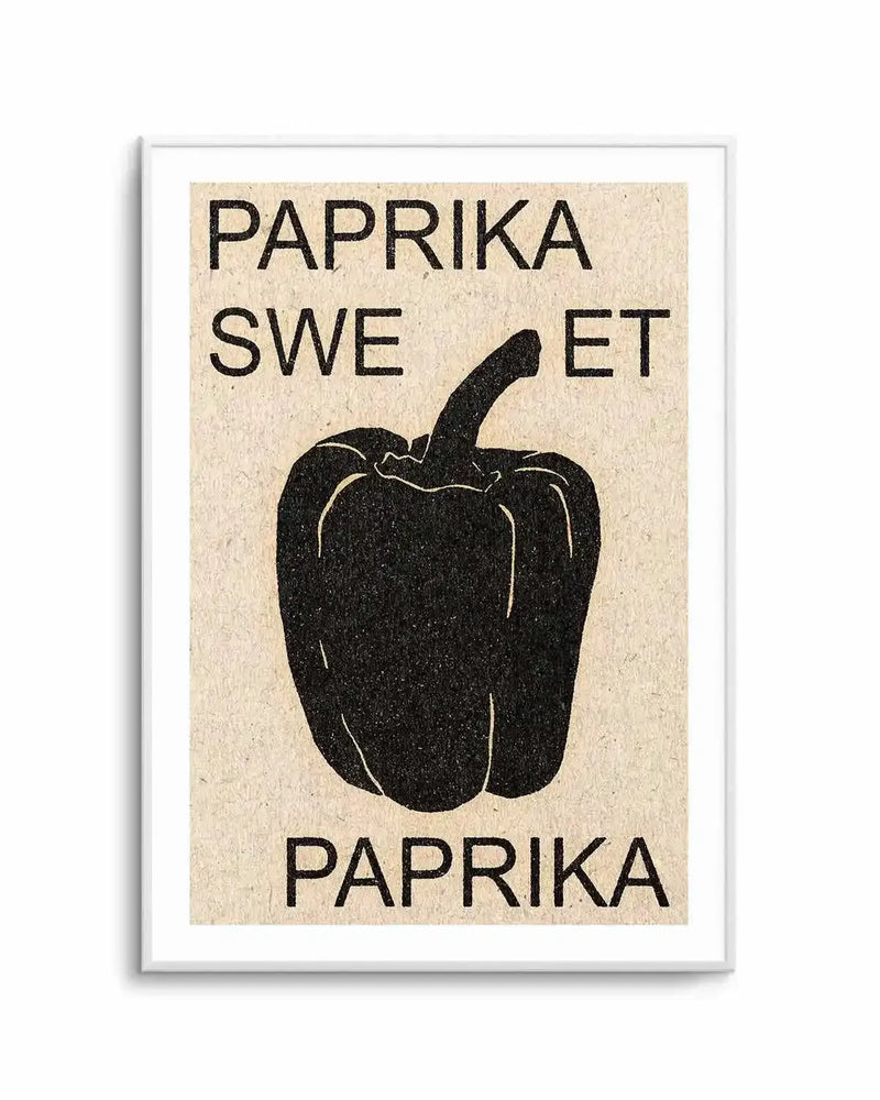 Sweet Paprika by David Schmitt Art Print from Olive et Oriel where you can shop wallpaper and artworks online