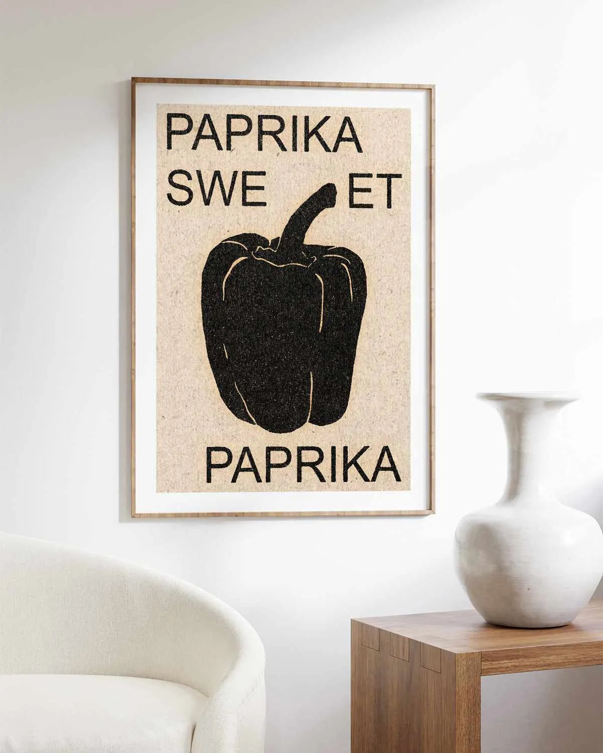 Sweet Paprika by David Schmitt Art Print from Olive et Oriel where you can shop wallpaper and artworks online
