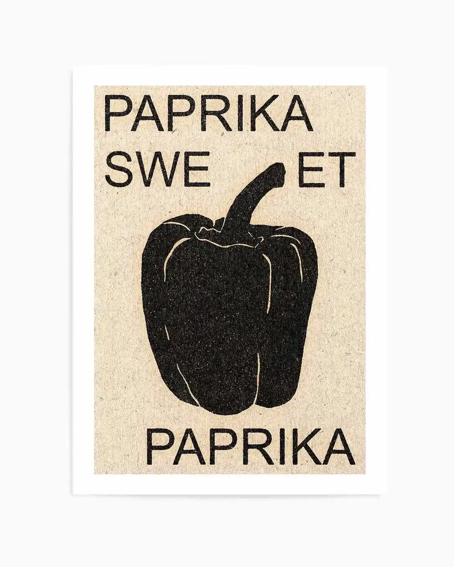 Sweet Paprika by David Schmitt Art Print from Olive et Oriel where you can shop wallpaper and artworks online