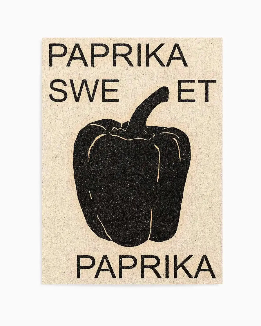 Sweet Paprika by David Schmitt Art Print from Olive et Oriel where you can shop wallpaper and artworks online