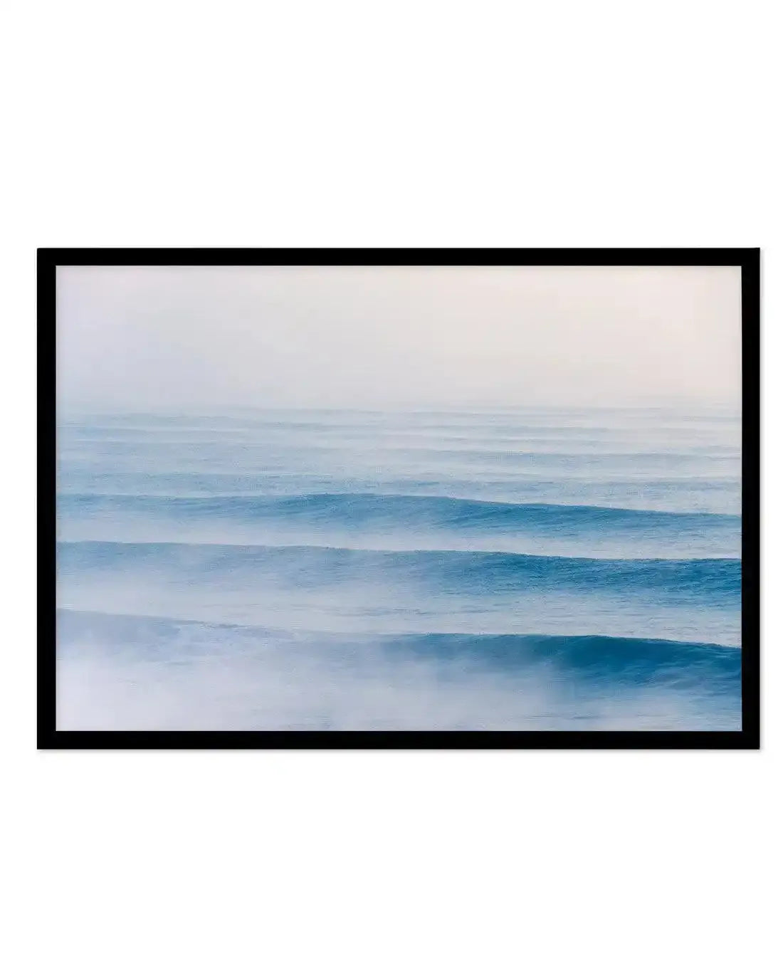 Swell Lines Art Print-PRINT-Olive et Oriel-Olive et Oriel-A4 | 8.3" x 11.7" | 21 x 29.7cm-Black-With White Border-Buy-Australian-Art-Prints-Online-with-Olive-et-Oriel-Your-Artwork-Specialists-Austrailia-Decorate-With-Coastal-Photo-Wall-Art-Prints-From-Our-Beach-House-Artwork-Collection-Fine-Poster-and-Framed-Artwork