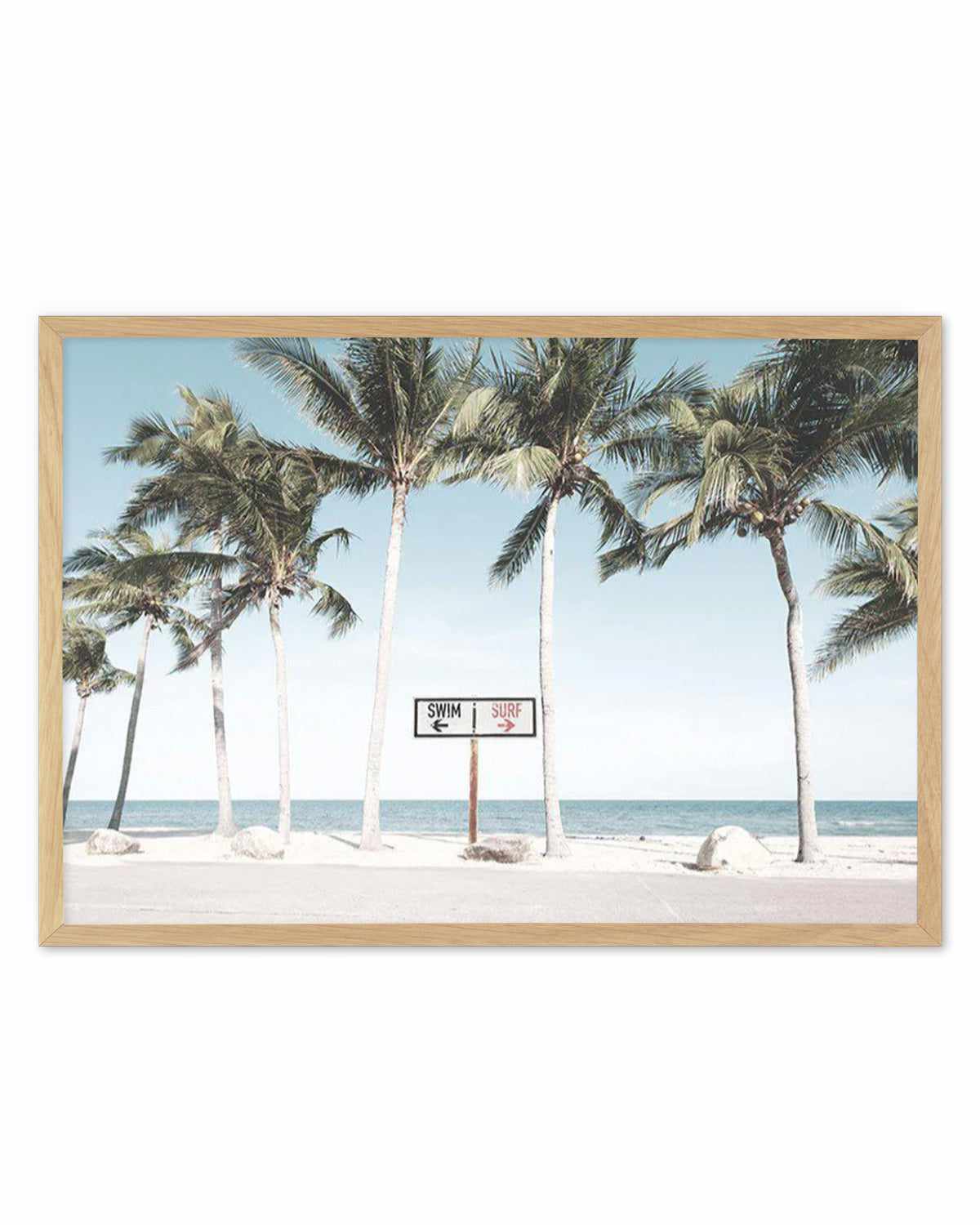 Swim or Surf Art Print