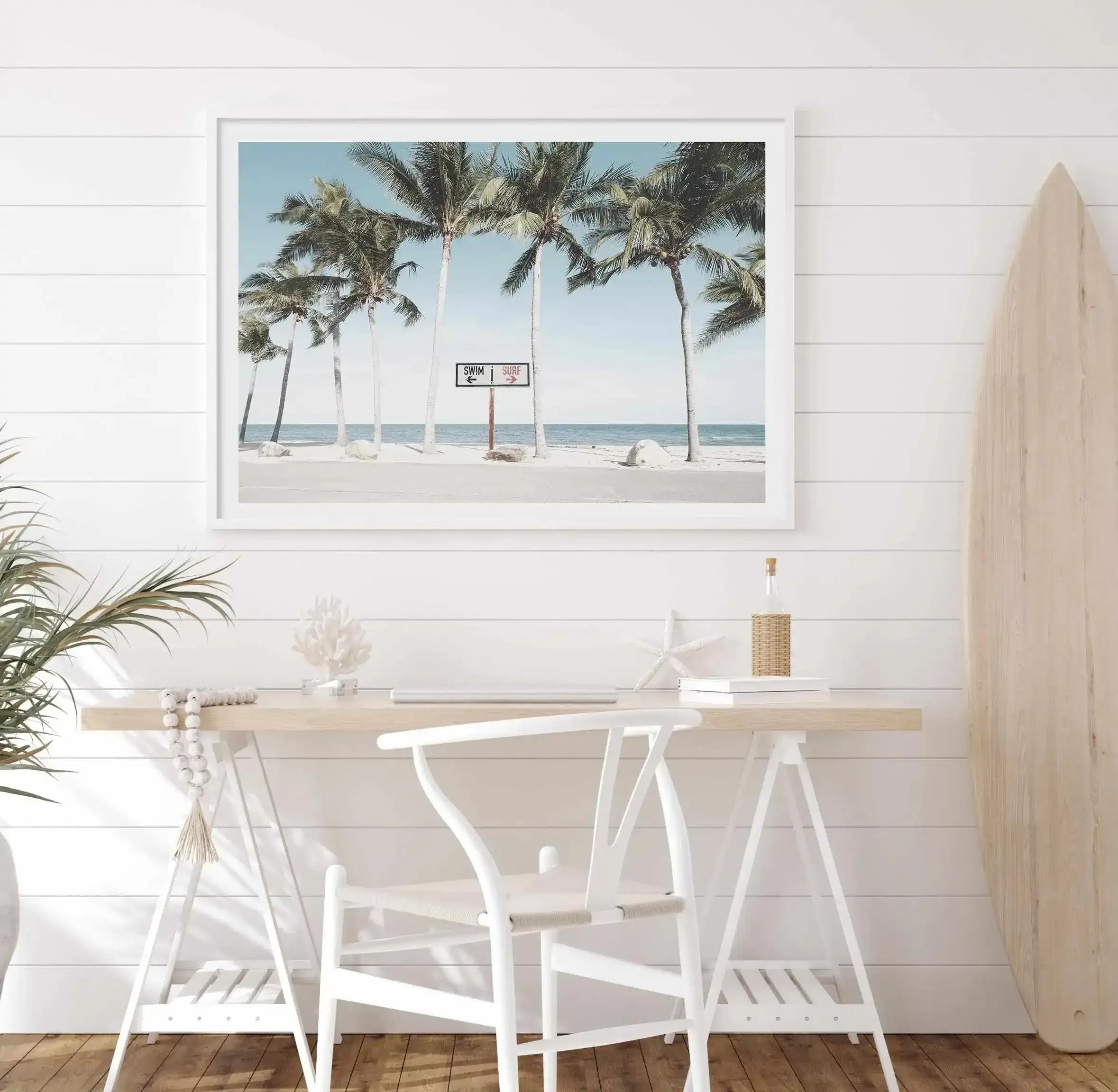 Swim or Surf Art Print-PRINT-Olive et Oriel-Olive et Oriel-Buy-Australian-Art-Prints-Online-with-Olive-et-Oriel-Your-Artwork-Specialists-Austrailia-Decorate-With-Coastal-Photo-Wall-Art-Prints-From-Our-Beach-House-Artwork-Collection-Fine-Poster-and-Framed-Artwork