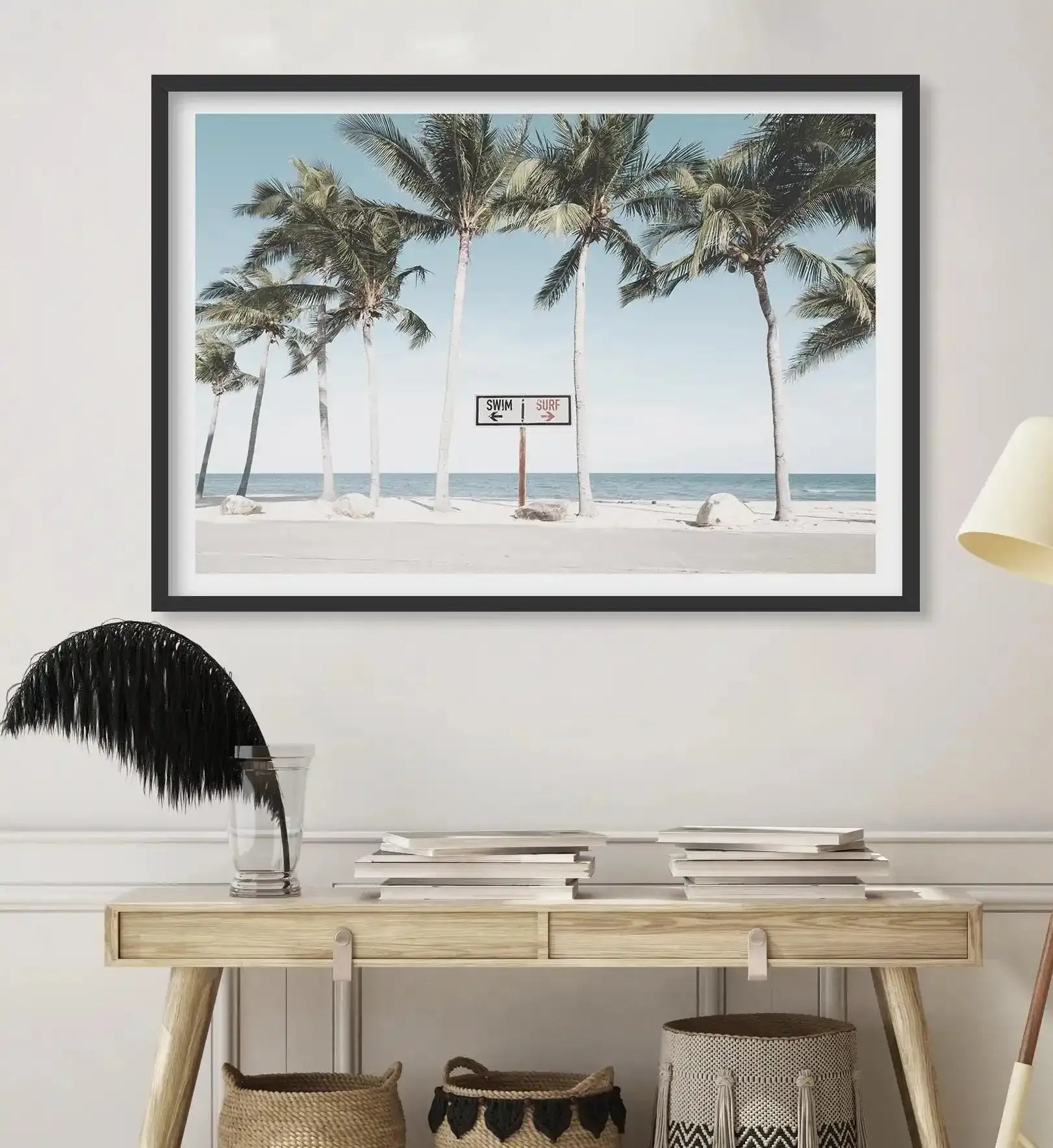 Swim or Surf Art Print-PRINT-Olive et Oriel-Olive et Oriel-Buy-Australian-Art-Prints-Online-with-Olive-et-Oriel-Your-Artwork-Specialists-Austrailia-Decorate-With-Coastal-Photo-Wall-Art-Prints-From-Our-Beach-House-Artwork-Collection-Fine-Poster-and-Framed-Artwork