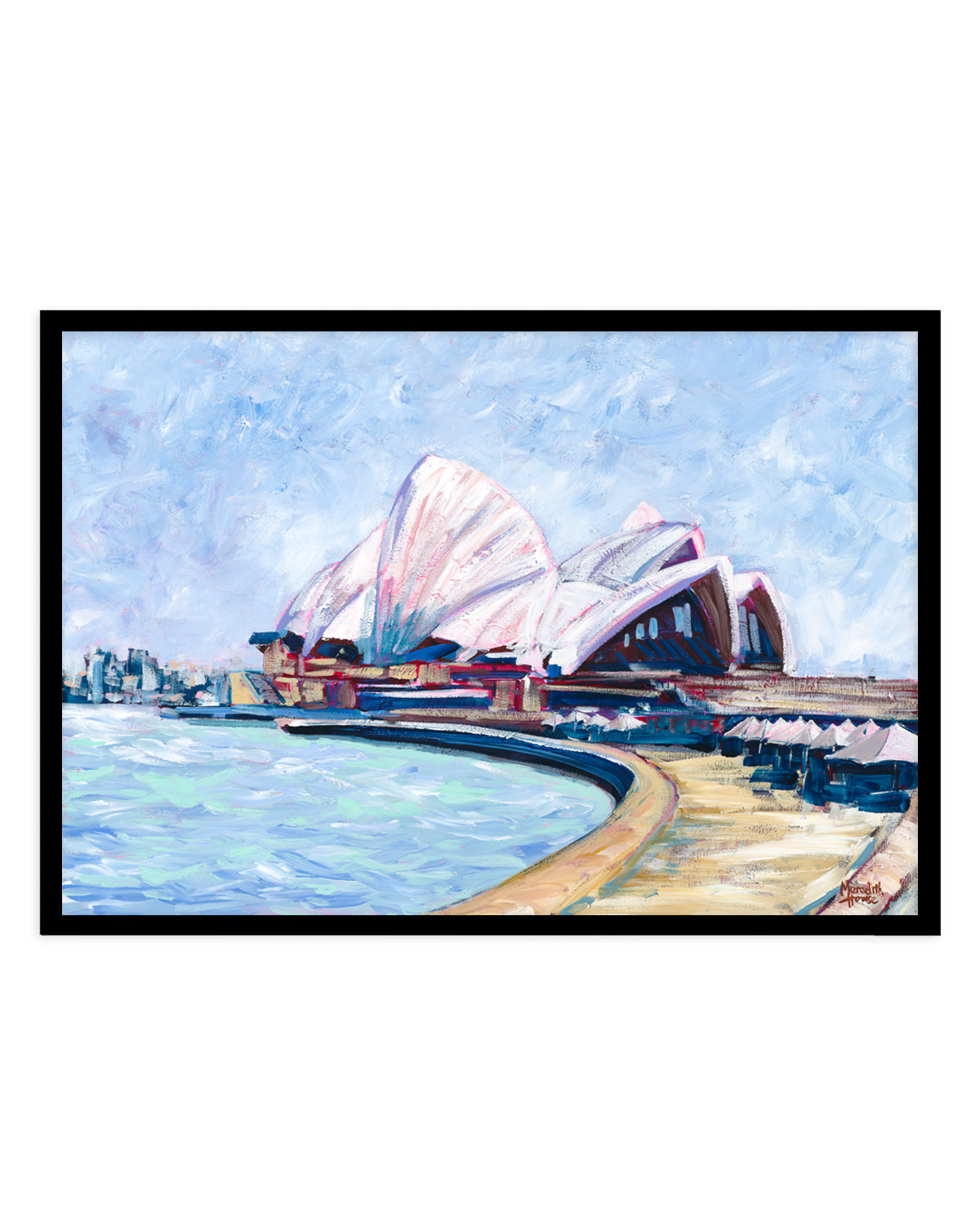 Sydney Opera House by Meredith Howse | Art Print