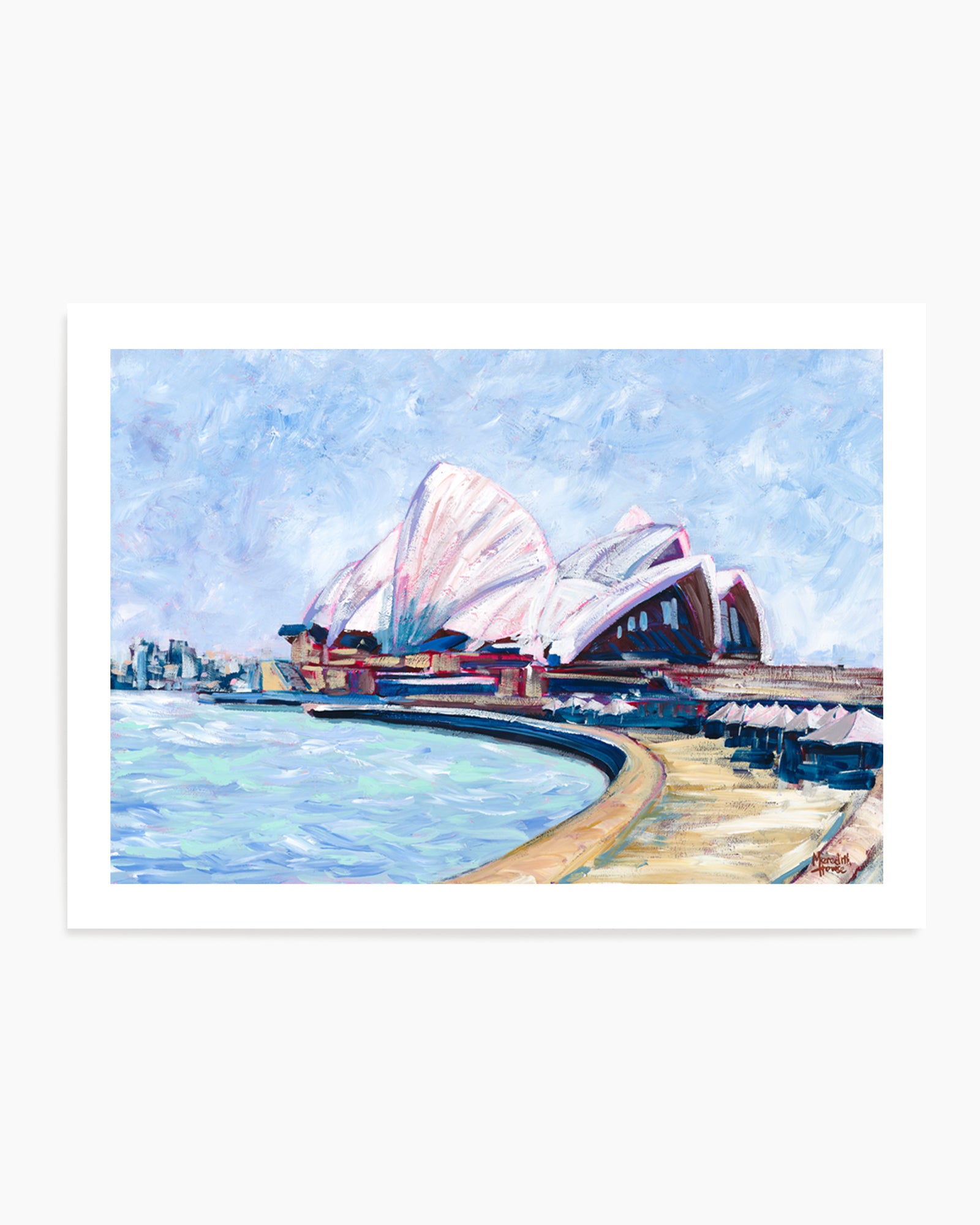 Sydney Opera House by Meredith Howse | Art Print