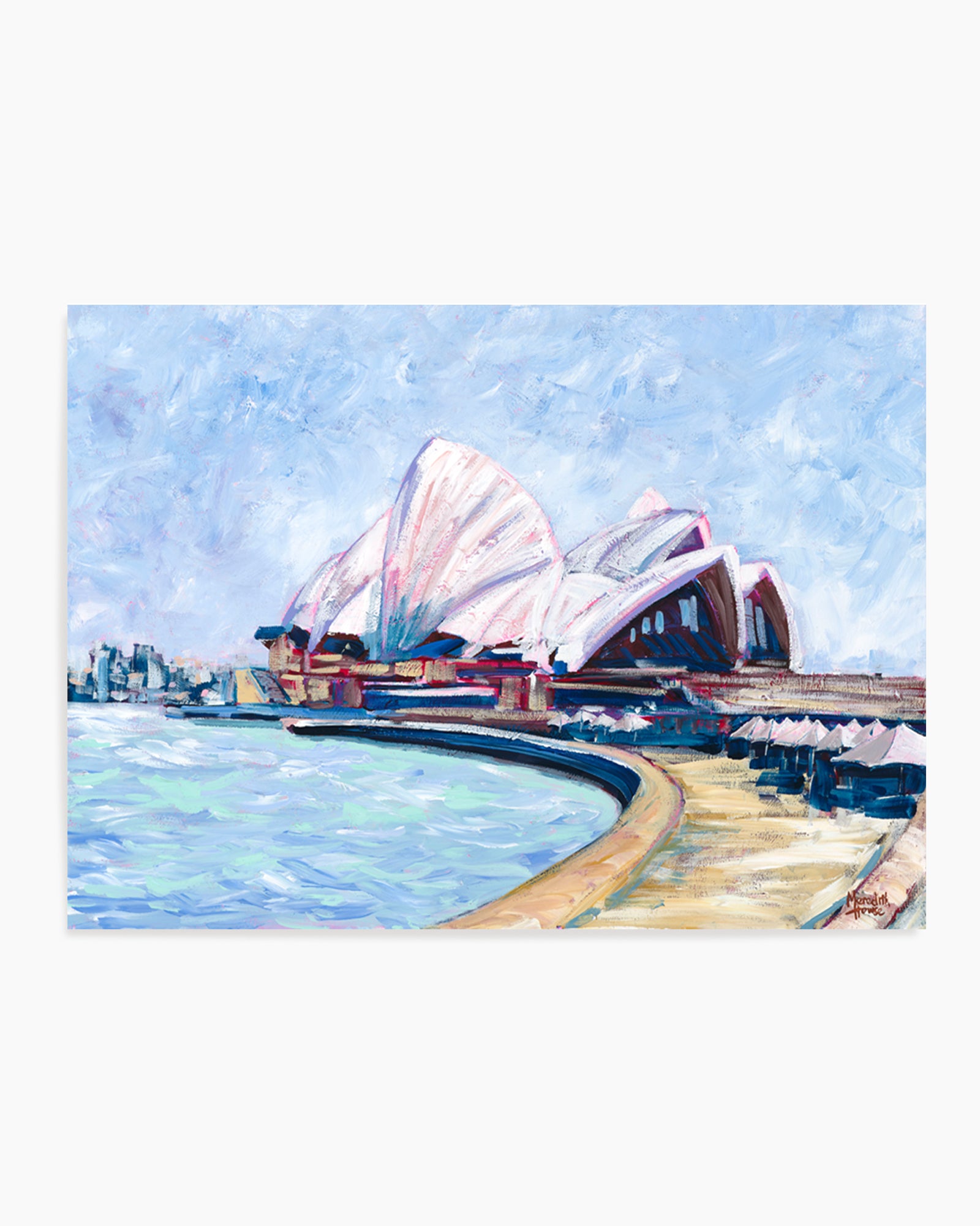 Sydney Opera House by Meredith Howse | Art Print