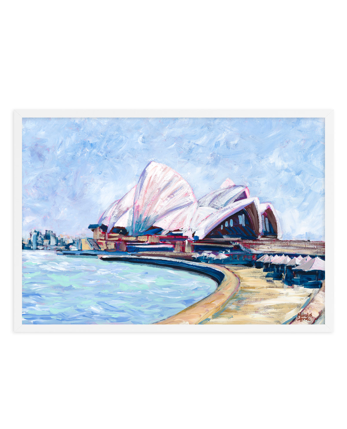 Sydney Opera House by Meredith Howse | Art Print