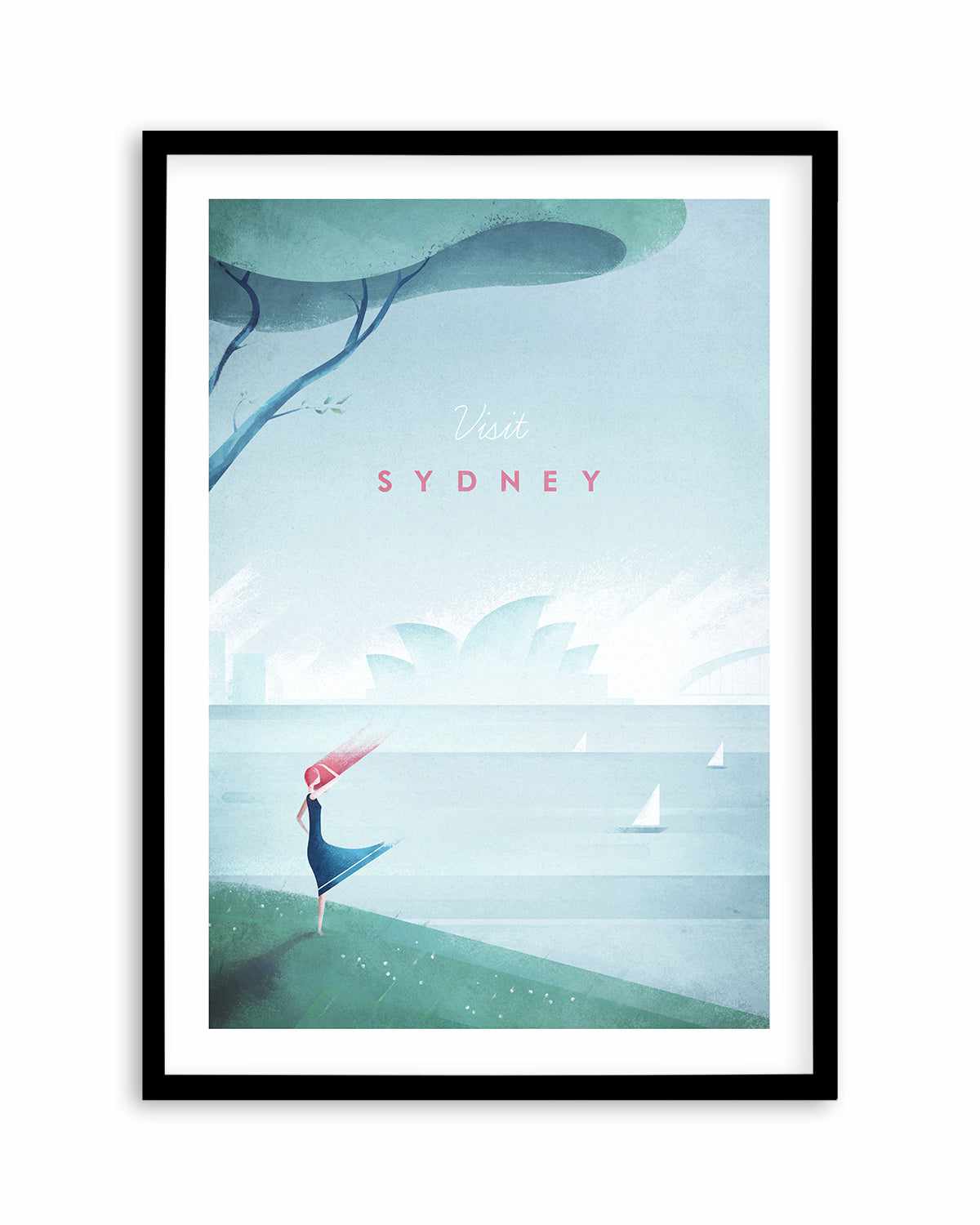 Sydney by Henry Rivers Art Print