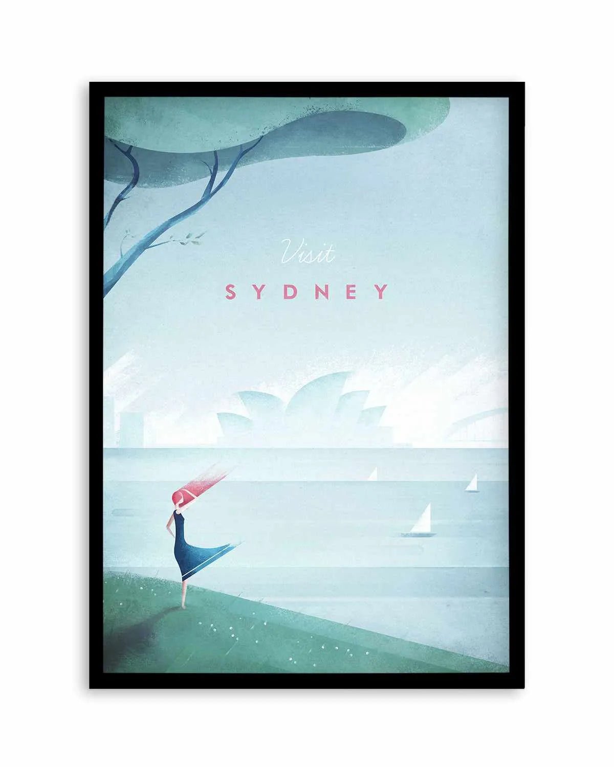 Sydney by Henry Rivers Art Print from Olive et Oriel where you can shop wallpaper and artworks online