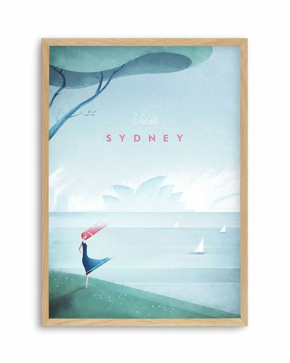 Sydney by Henry Rivers Art Print from Olive et Oriel where you can shop wallpaper and artworks online