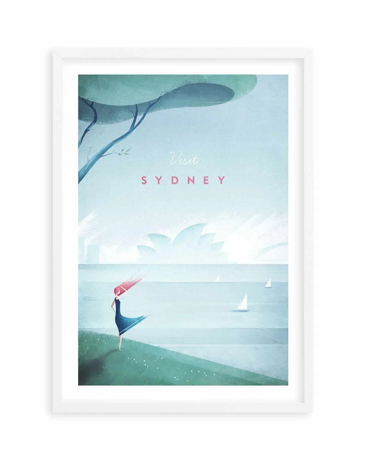 Sydney by Henry Rivers Art Print from Olive et Oriel where you can shop wallpaper and artworks online