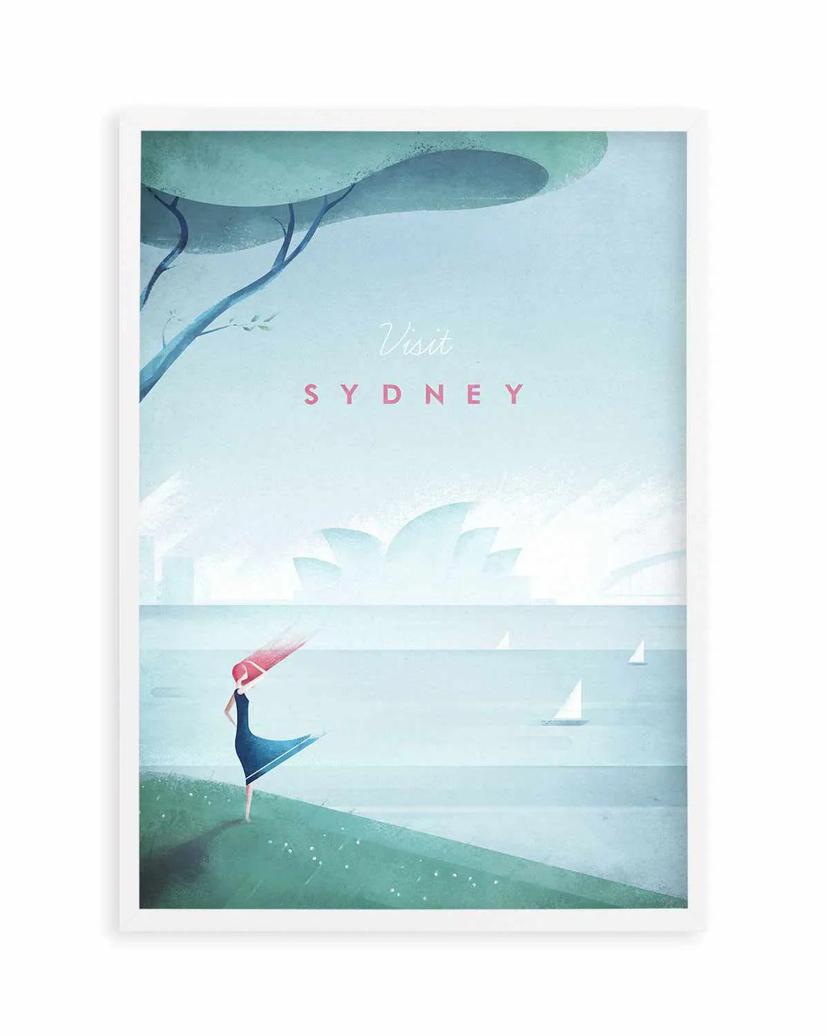 Sydney by Henry Rivers Art Print from Olive et Oriel where you can shop wallpaper and artworks online