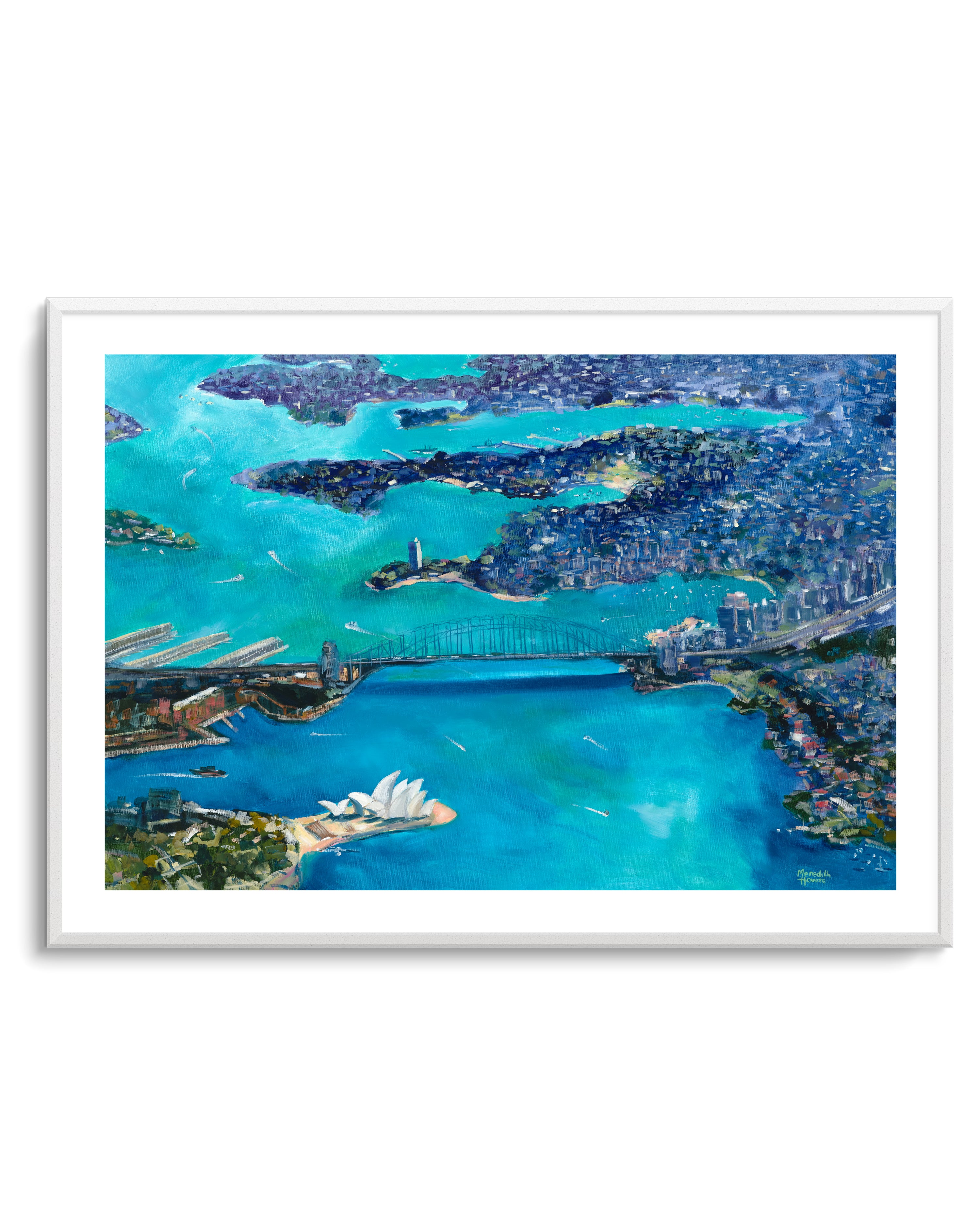 Sydney Harbour by Meredith Howse | Art Print