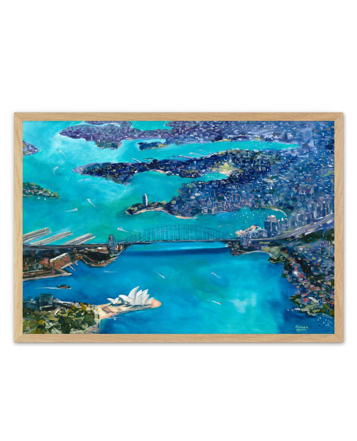 Sydney Harbour by Meredith Howse | Art Print