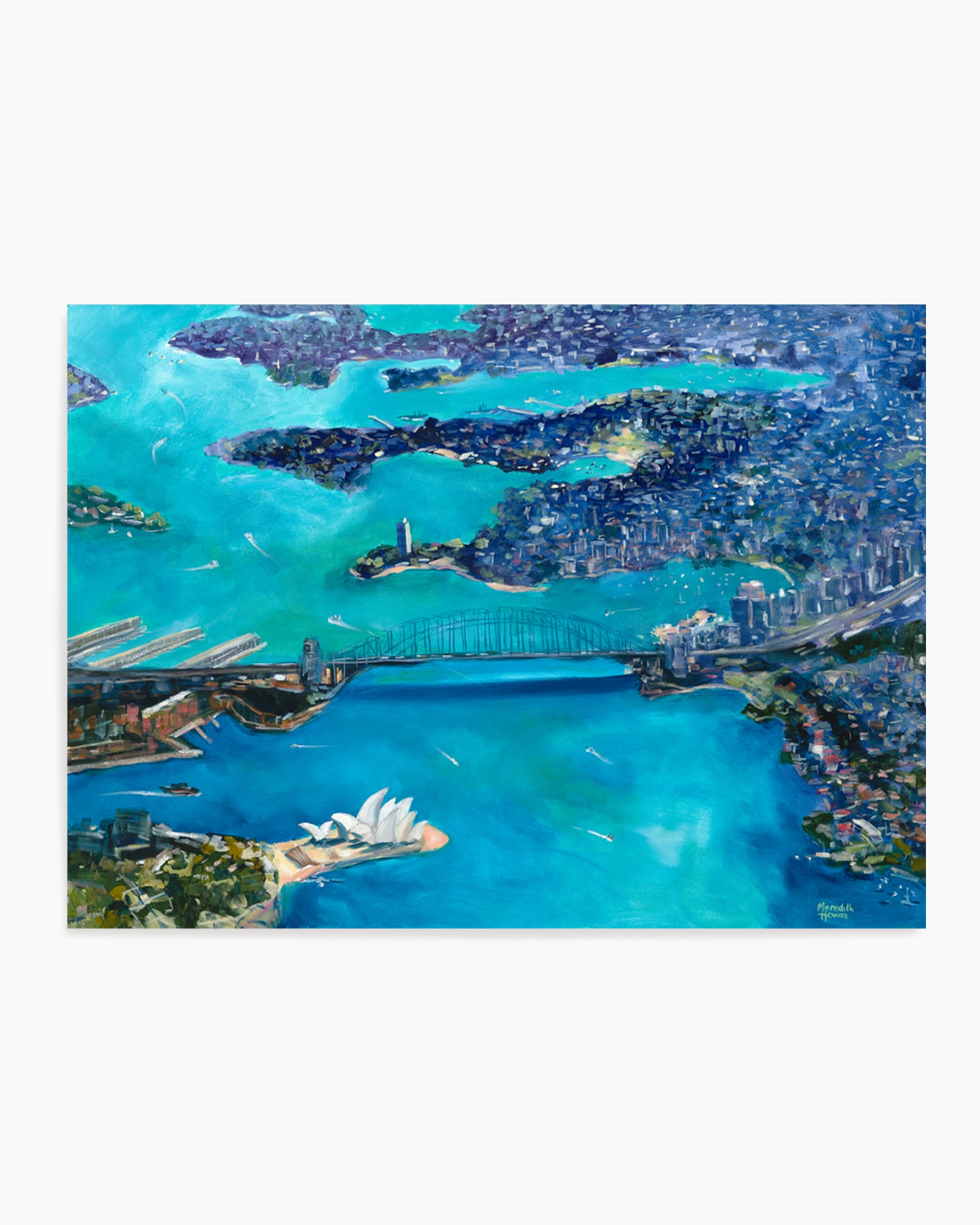 Sydney Harbour by Meredith Howse | Art Print
