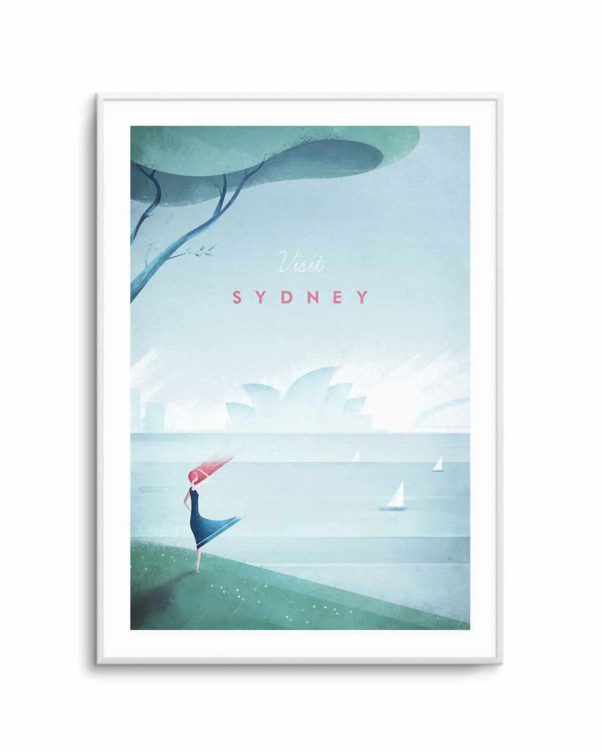 Sydney by Henry Rivers Art Print from Olive et Oriel where you can shop wallpaper and artworks online