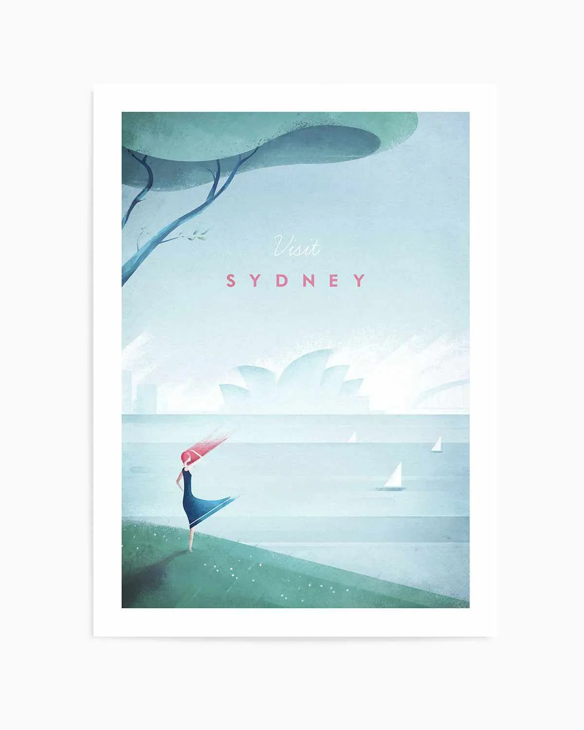 Sydney by Henry Rivers Art Print from Olive et Oriel where you can shop wallpaper and artworks online