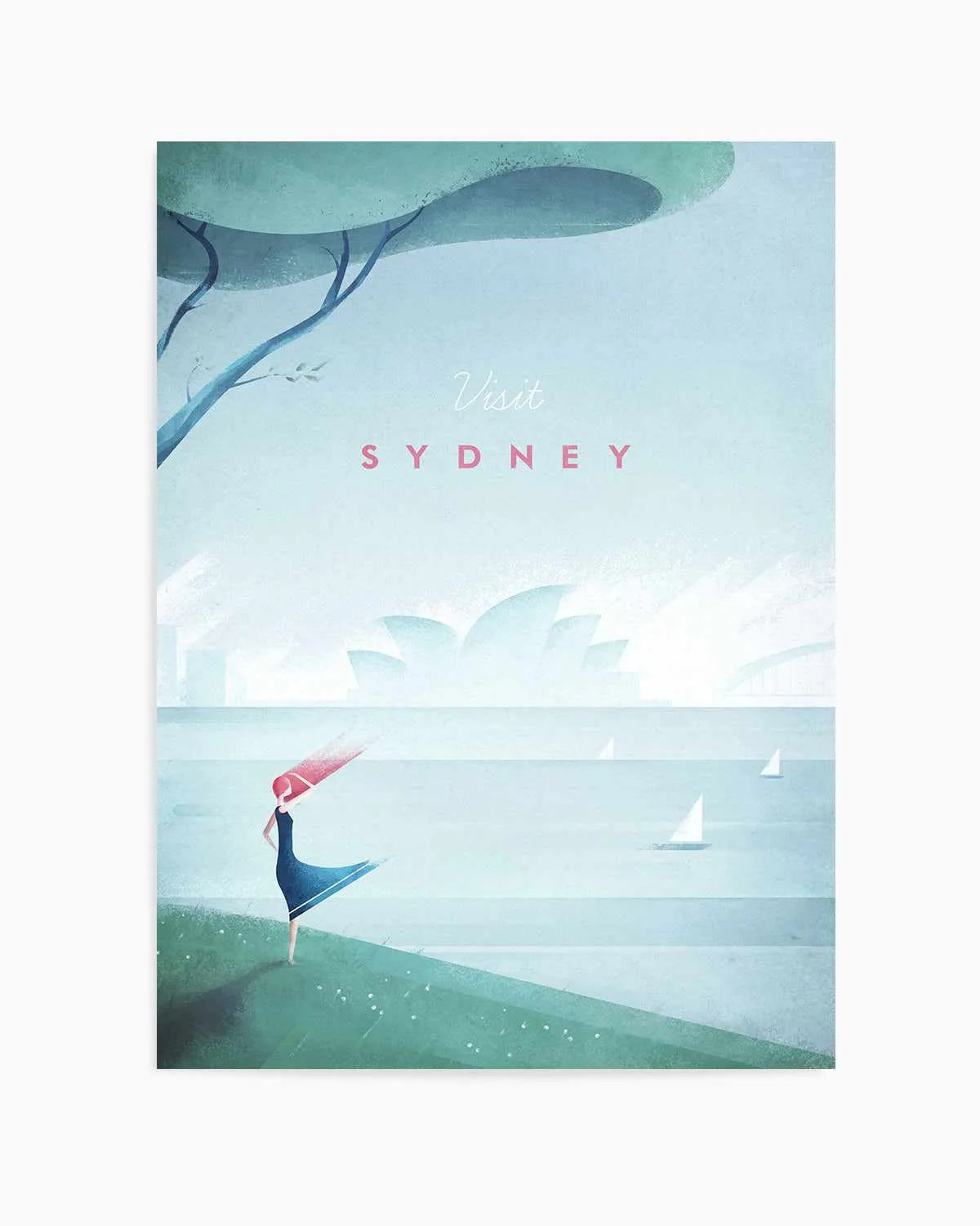 Sydney by Henry Rivers Art Print from Olive et Oriel where you can shop wallpaper and artworks online