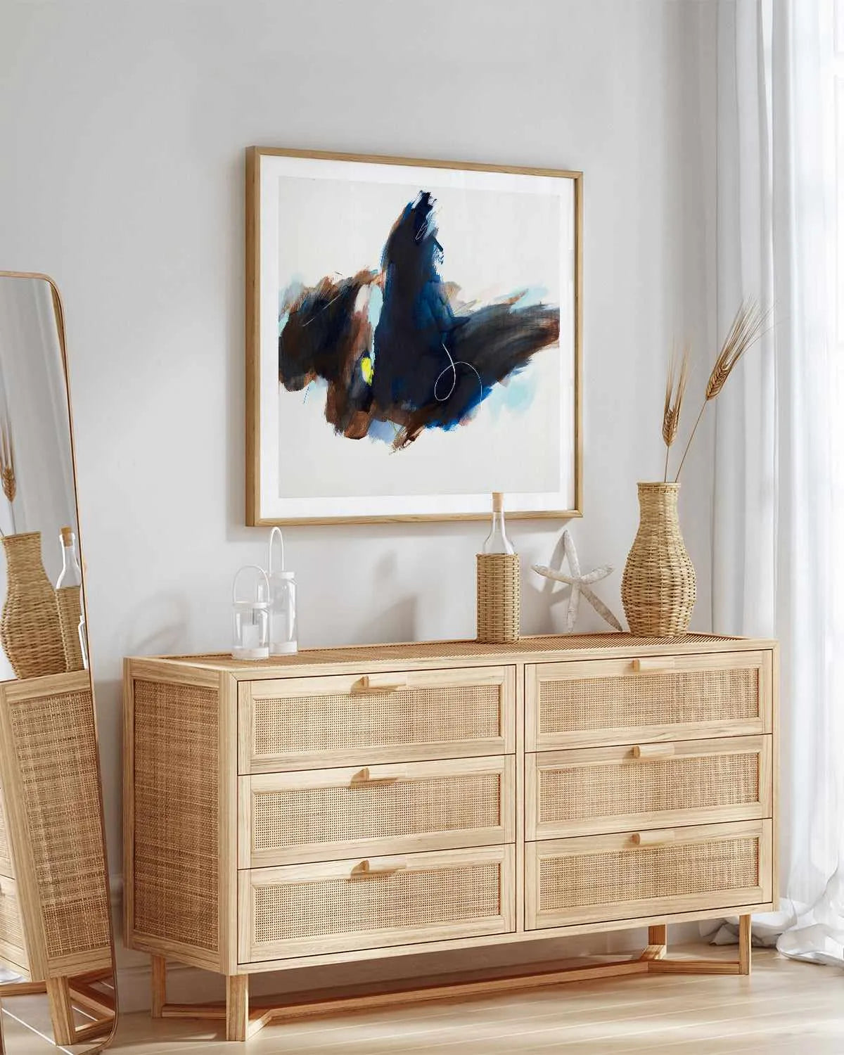 Symphonic II by Luana Asiata Art Print from Olive et Oriel where you can shop wallpaper and artworks online