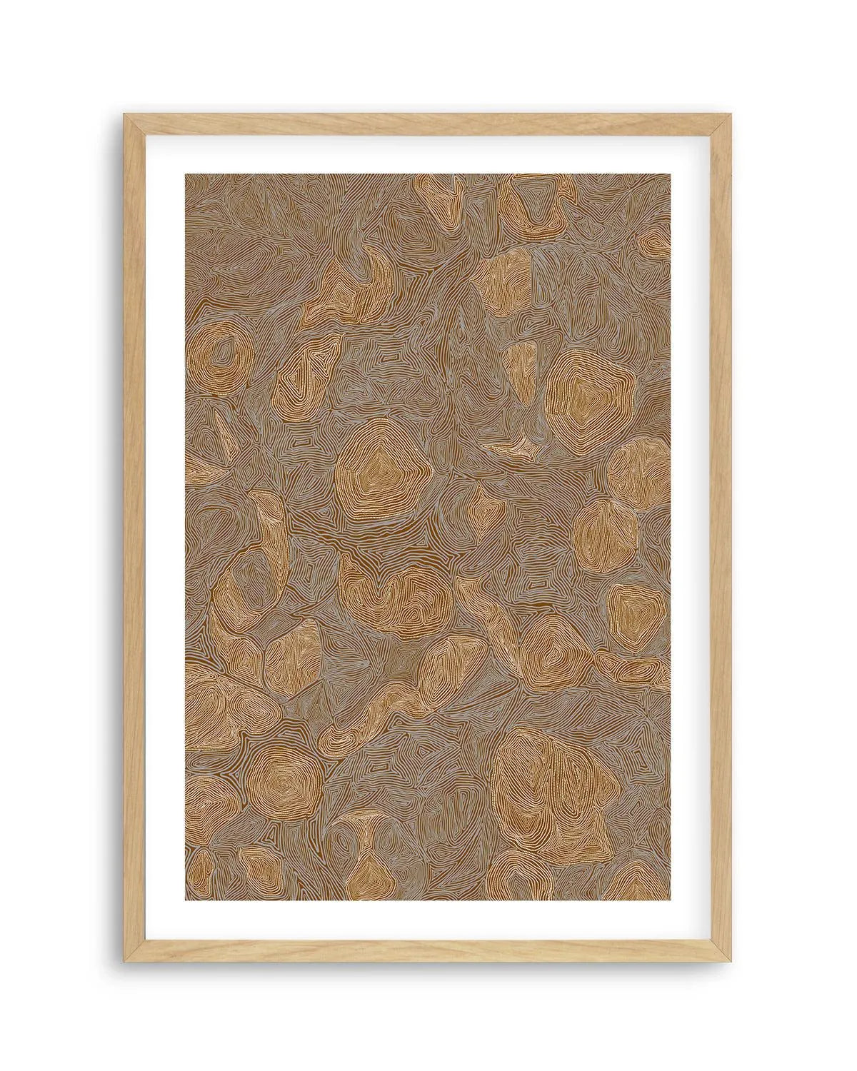 Systems | Burnt Ochre by Leah Cummins Art Print from Olive et Oriel where you can shop wallpaper and artworks online
