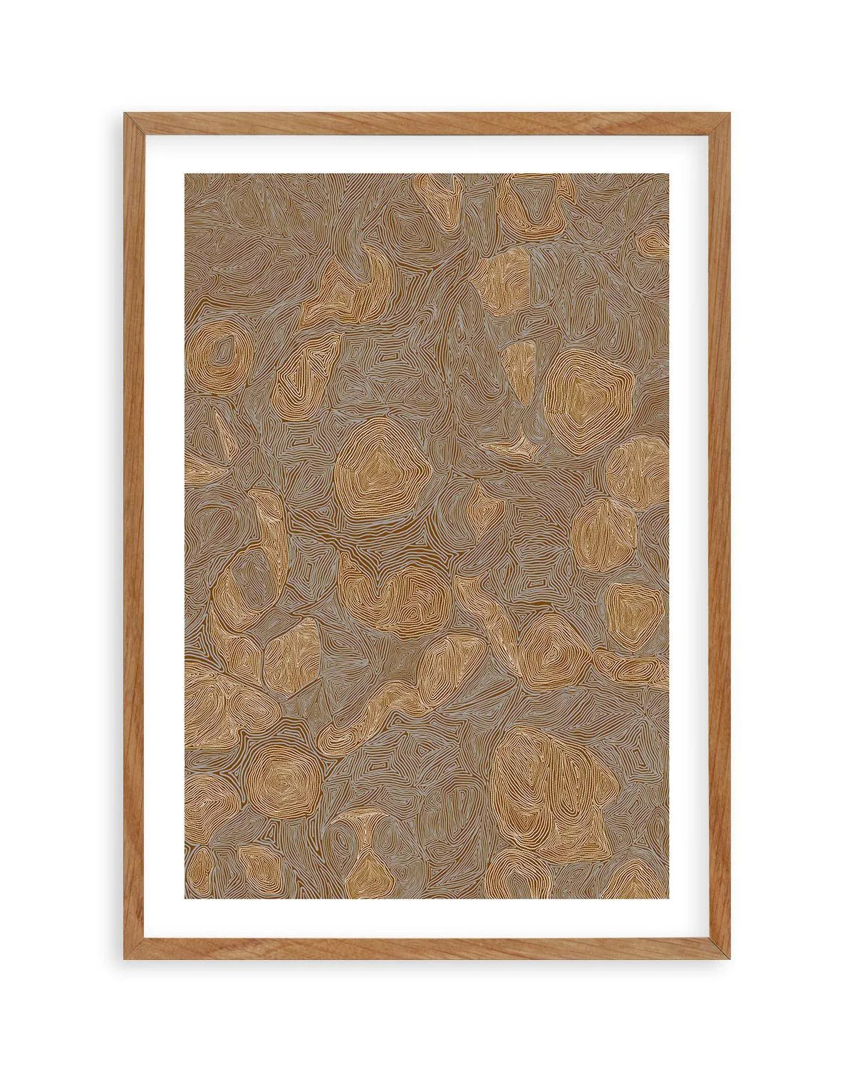 Systems | Burnt Ochre by Leah Cummins Art Print from Olive et Oriel where you can shop wallpaper and artworks online