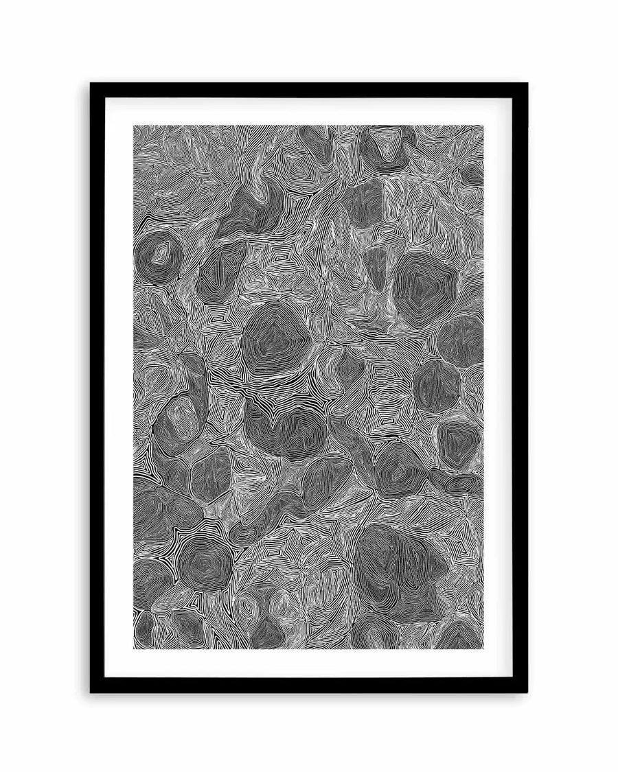 Systems | Monotone by Leah Cummins Art Print from Olive et Oriel where you can shop wallpaper and artworks online