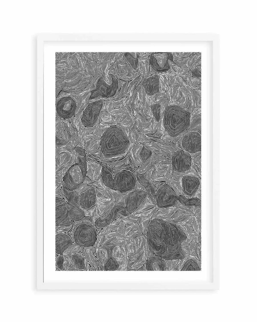 Systems | Monotone by Leah Cummins Art Print from Olive et Oriel where you can shop wallpaper and artworks online