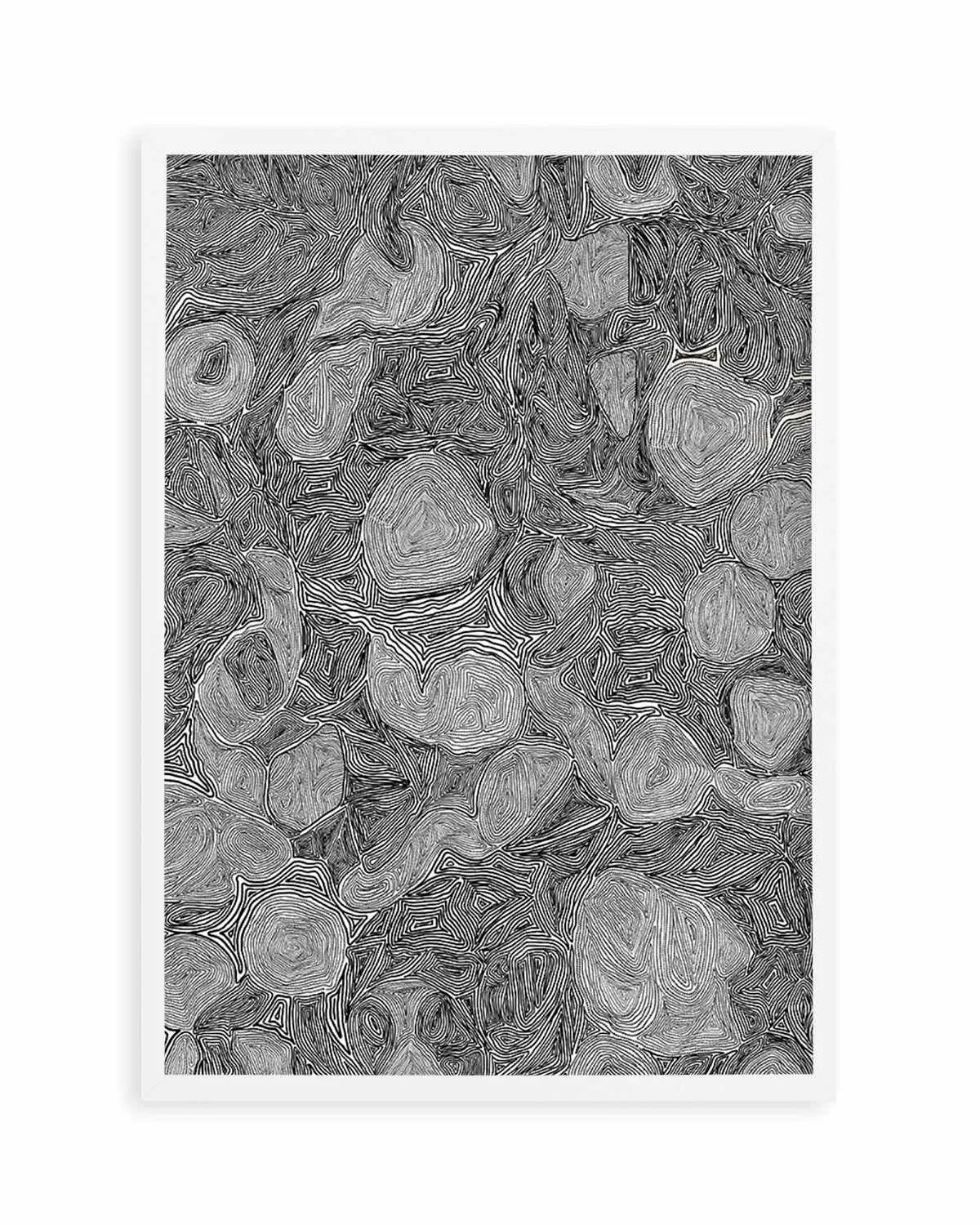 Systems | Black by Leah Cummins Art Print from Olive et Oriel where you can shop wallpaper and artworks online